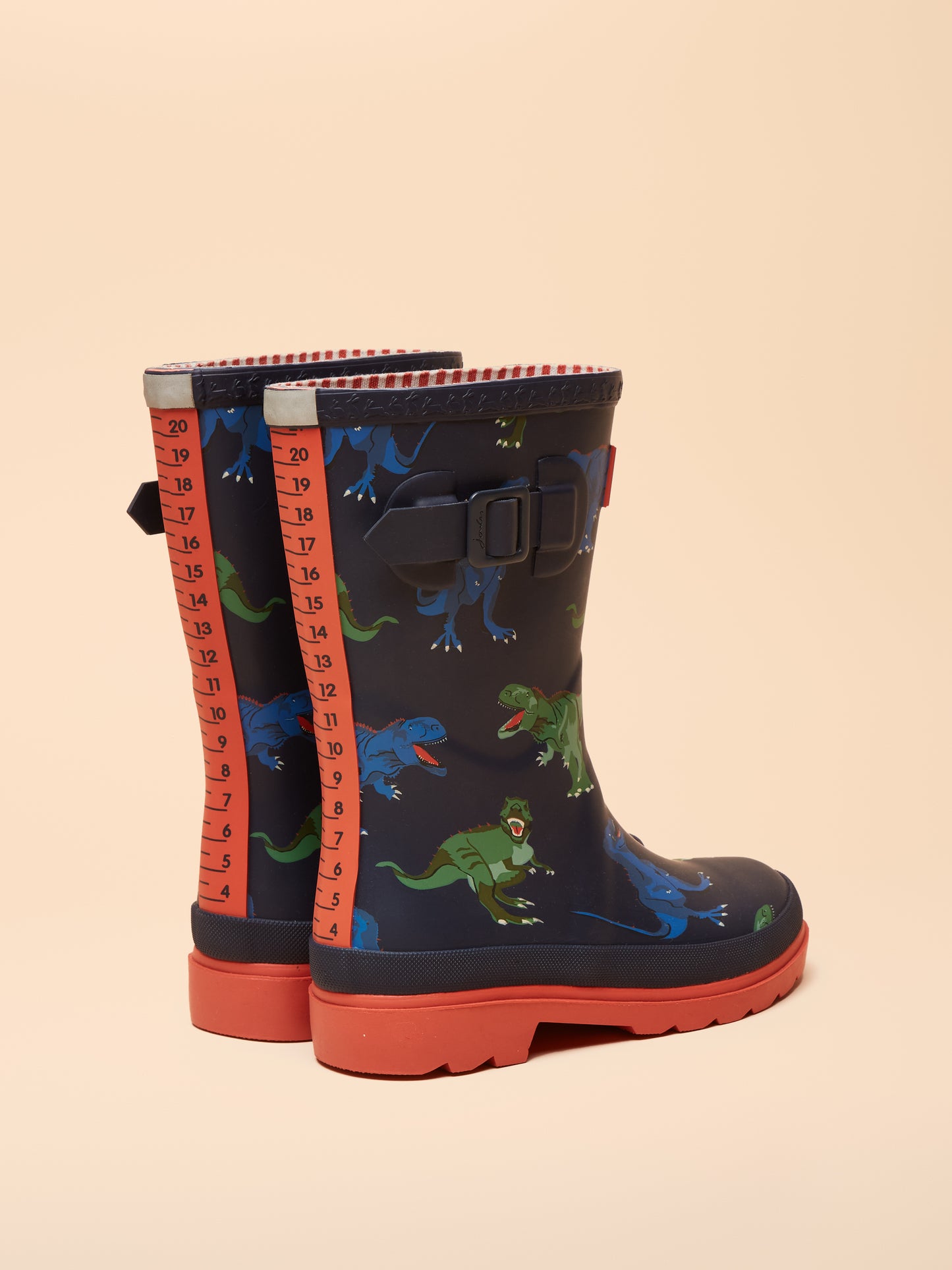 Joules Boys Printed Dinosaur Wellies