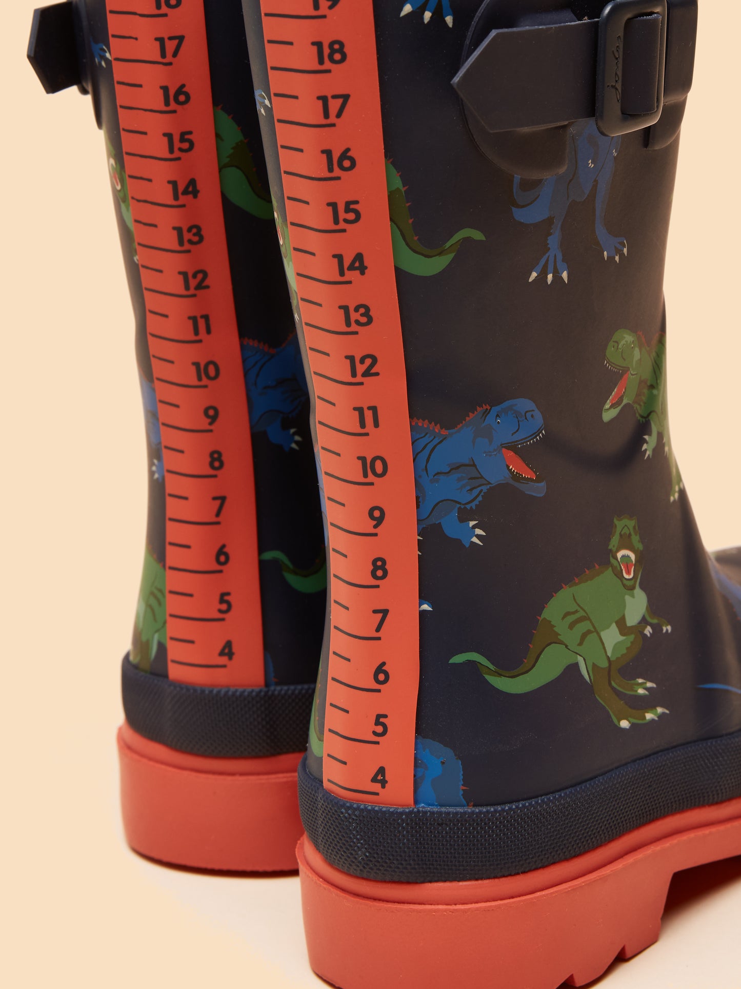Joules Boys Printed Dinosaur Wellies