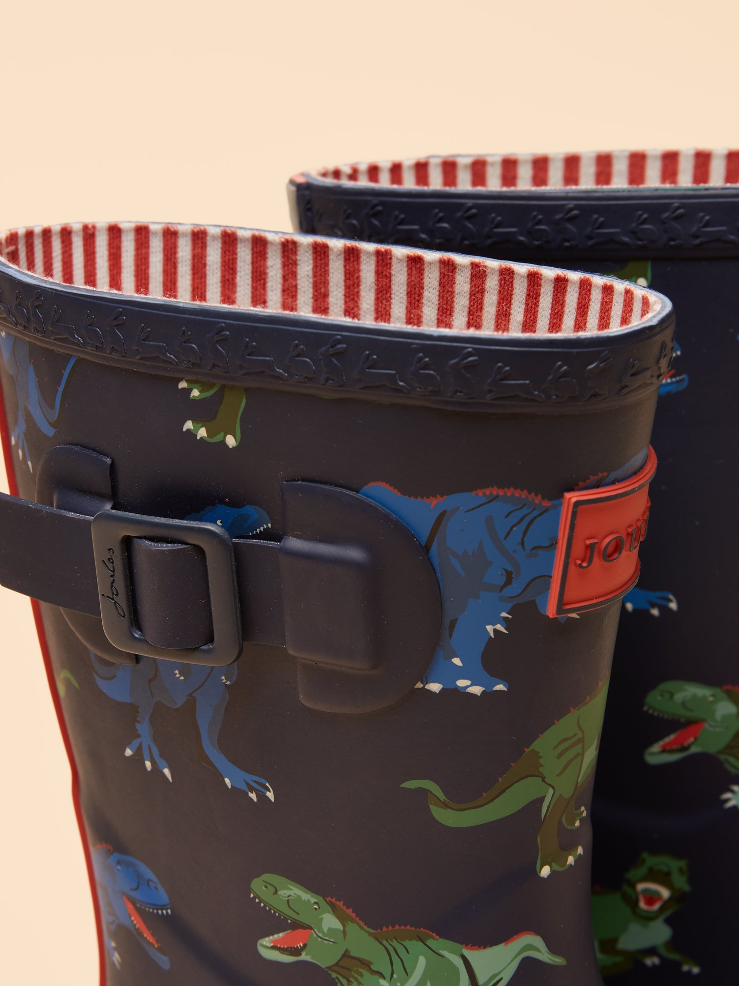 Joules Boys Printed Dinosaur Wellies