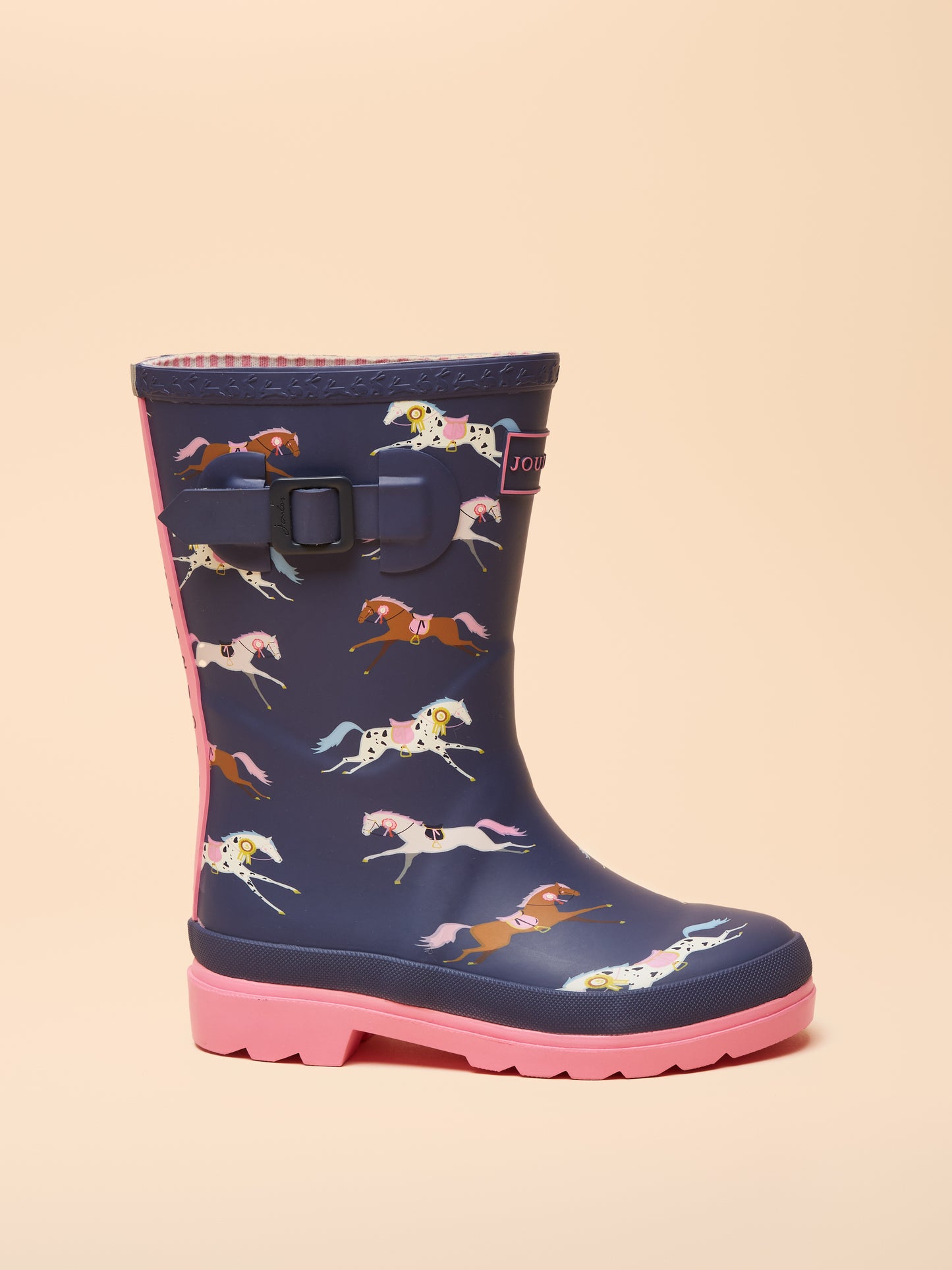 Joules Girls Printed Wellies