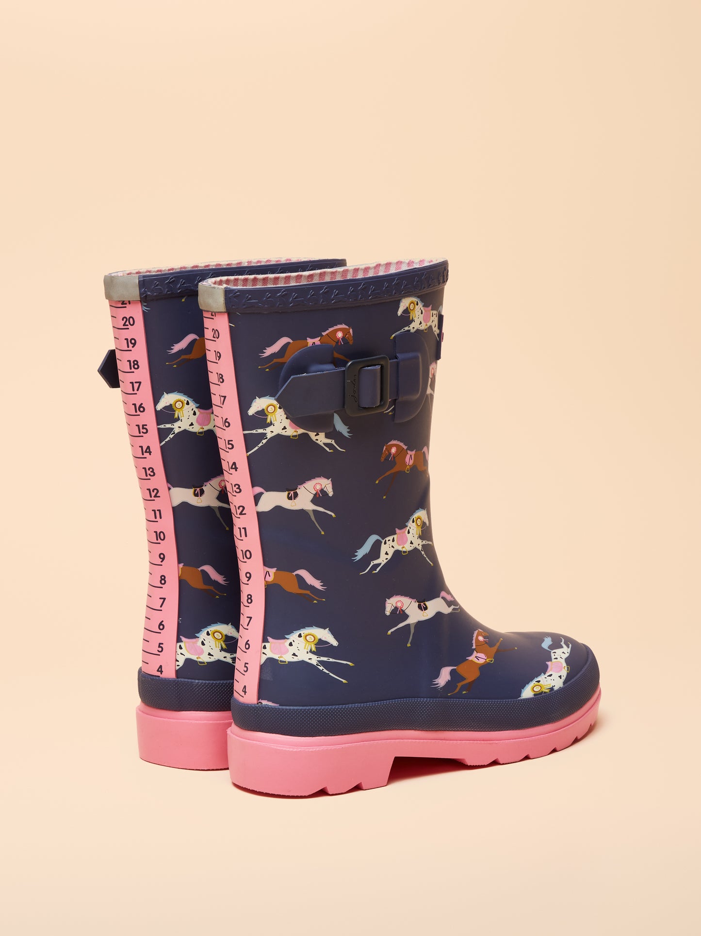 Joules Girls Printed Wellies