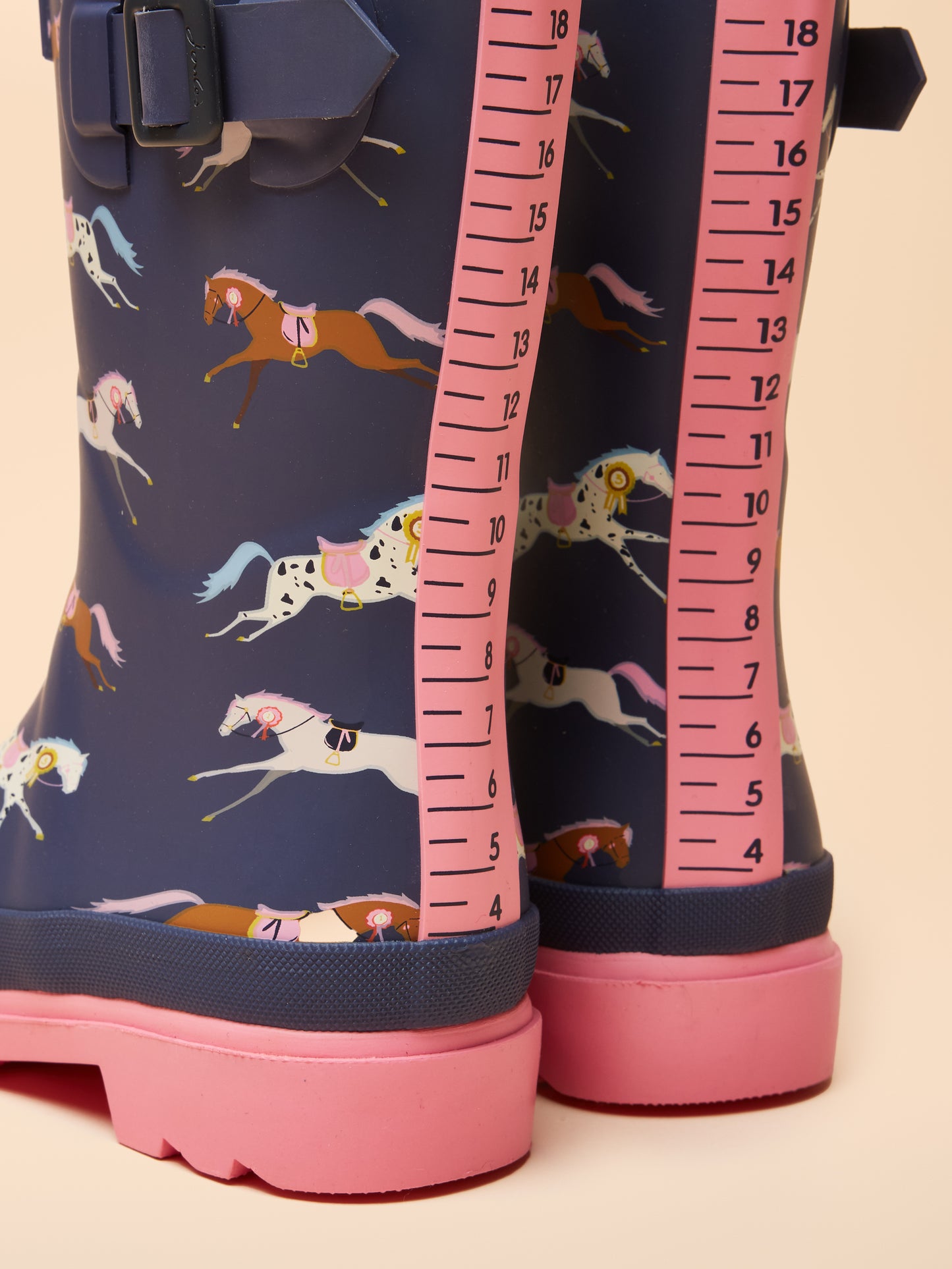 Joules Girls Printed Wellies
