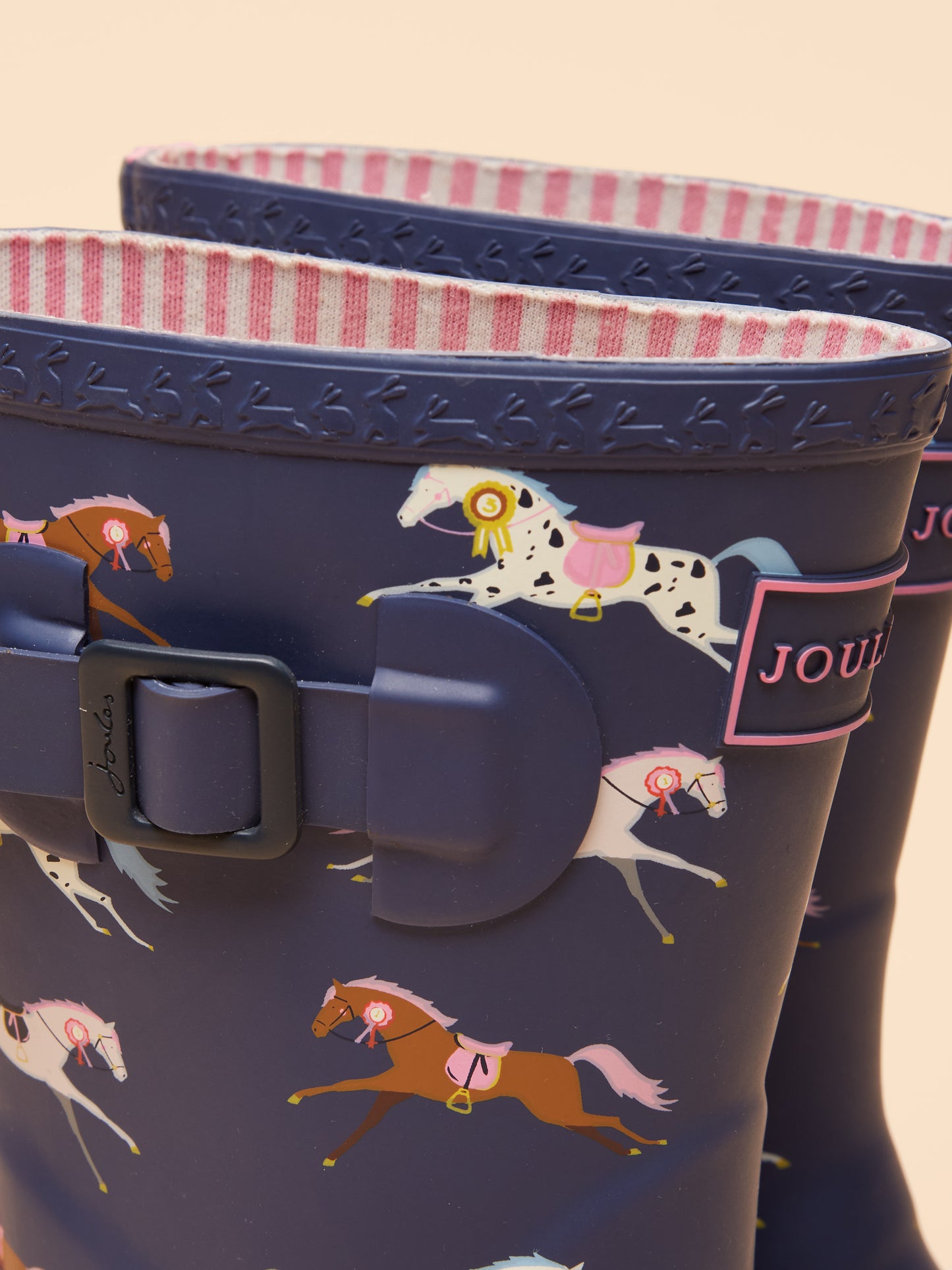 Joules Girls Printed Wellies