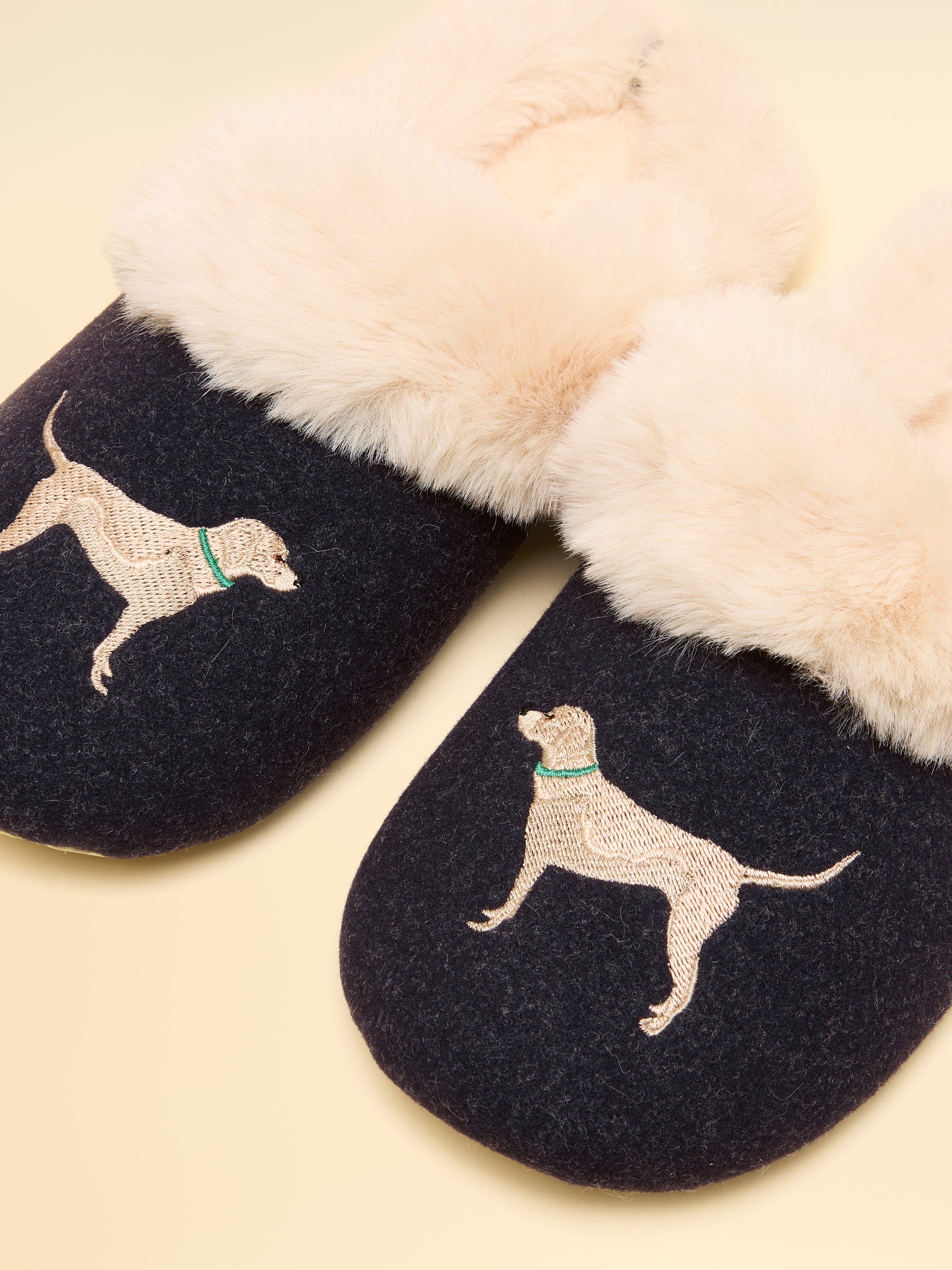Faux Fur Joules Slippers Dog Foldable Slippers Joules Slumber Slippers Sausage Dog Slippers Next