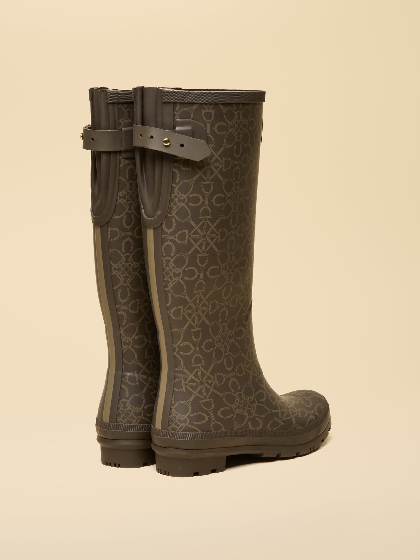 Joules Printed Adjustable Tall Wellies
