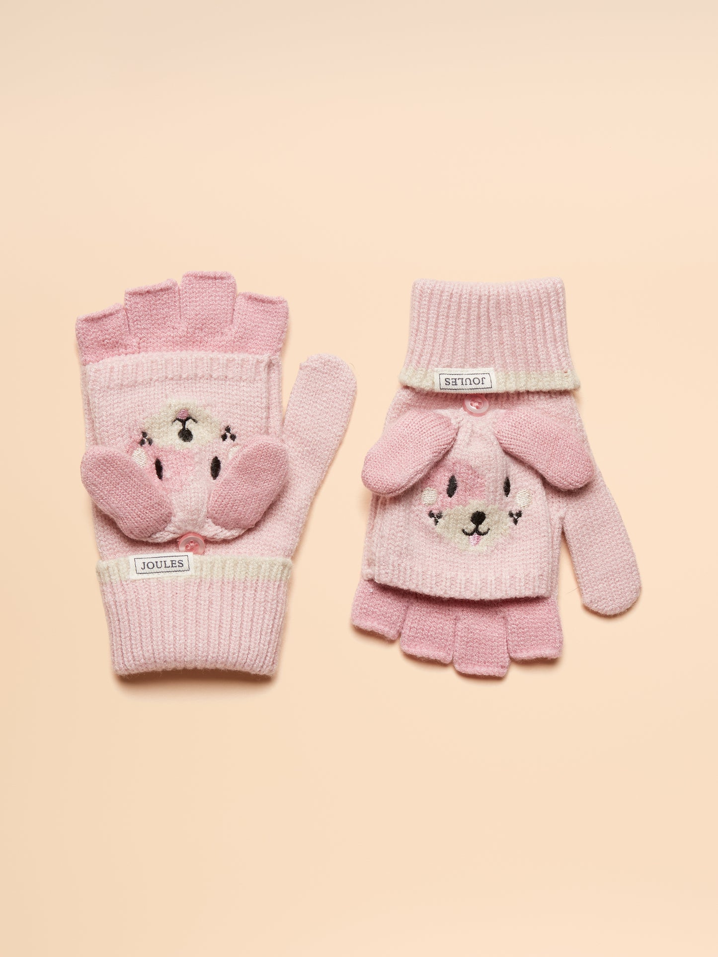 Joules Girls Carey Character Gloves