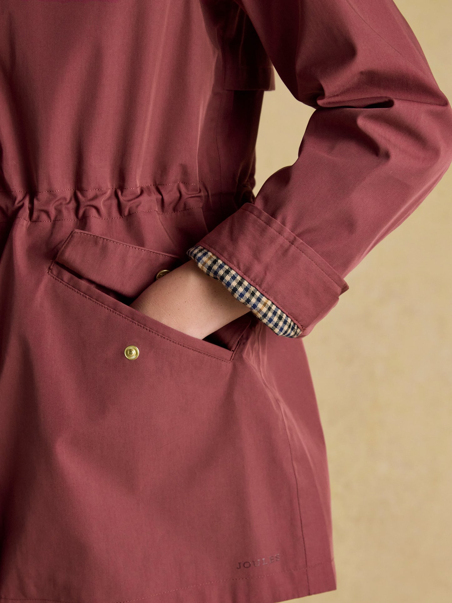 Joules Portwell Waterproof Raincoat with Hood