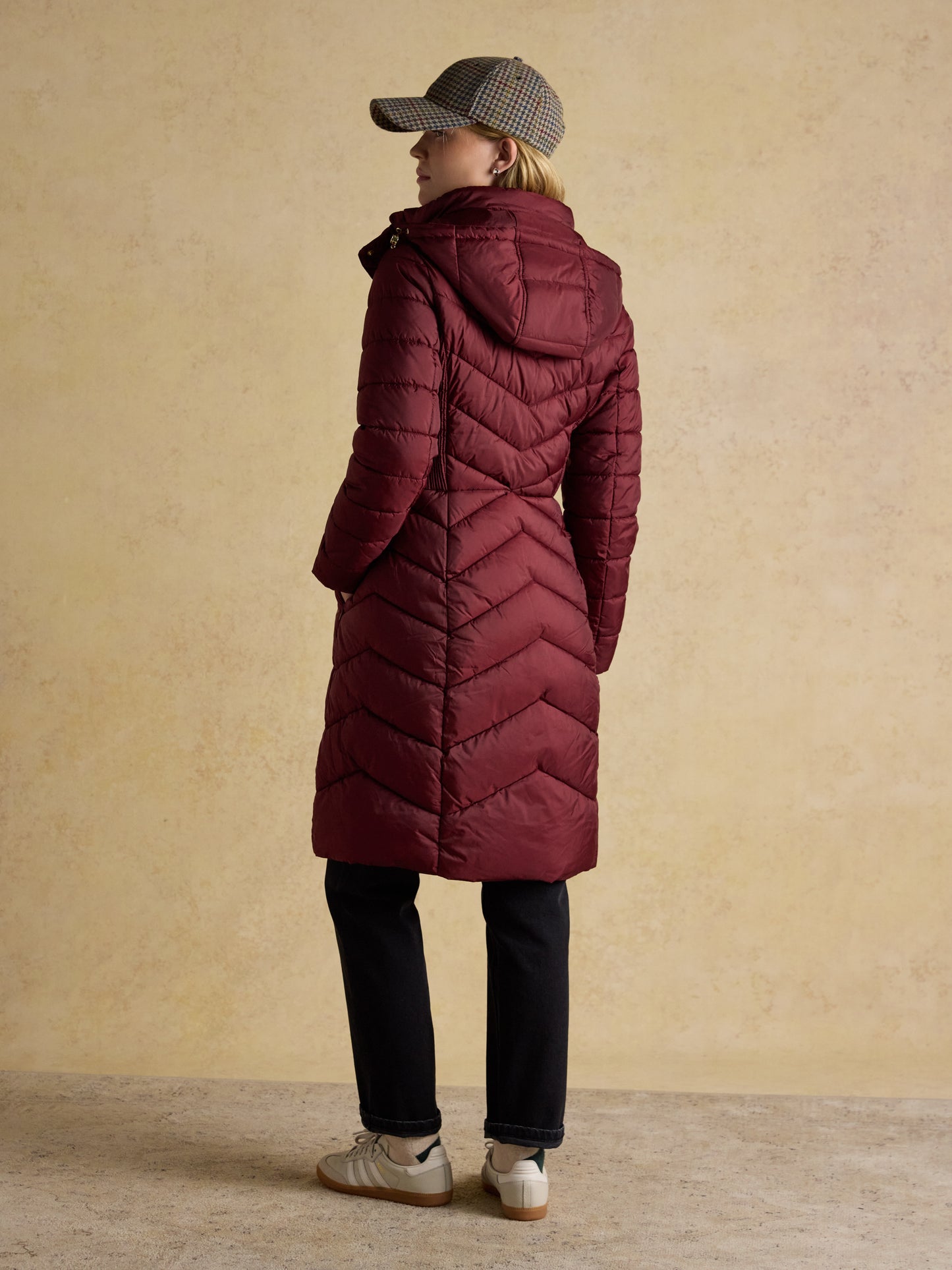Joules Pembury Showerproof Long Padded Coat