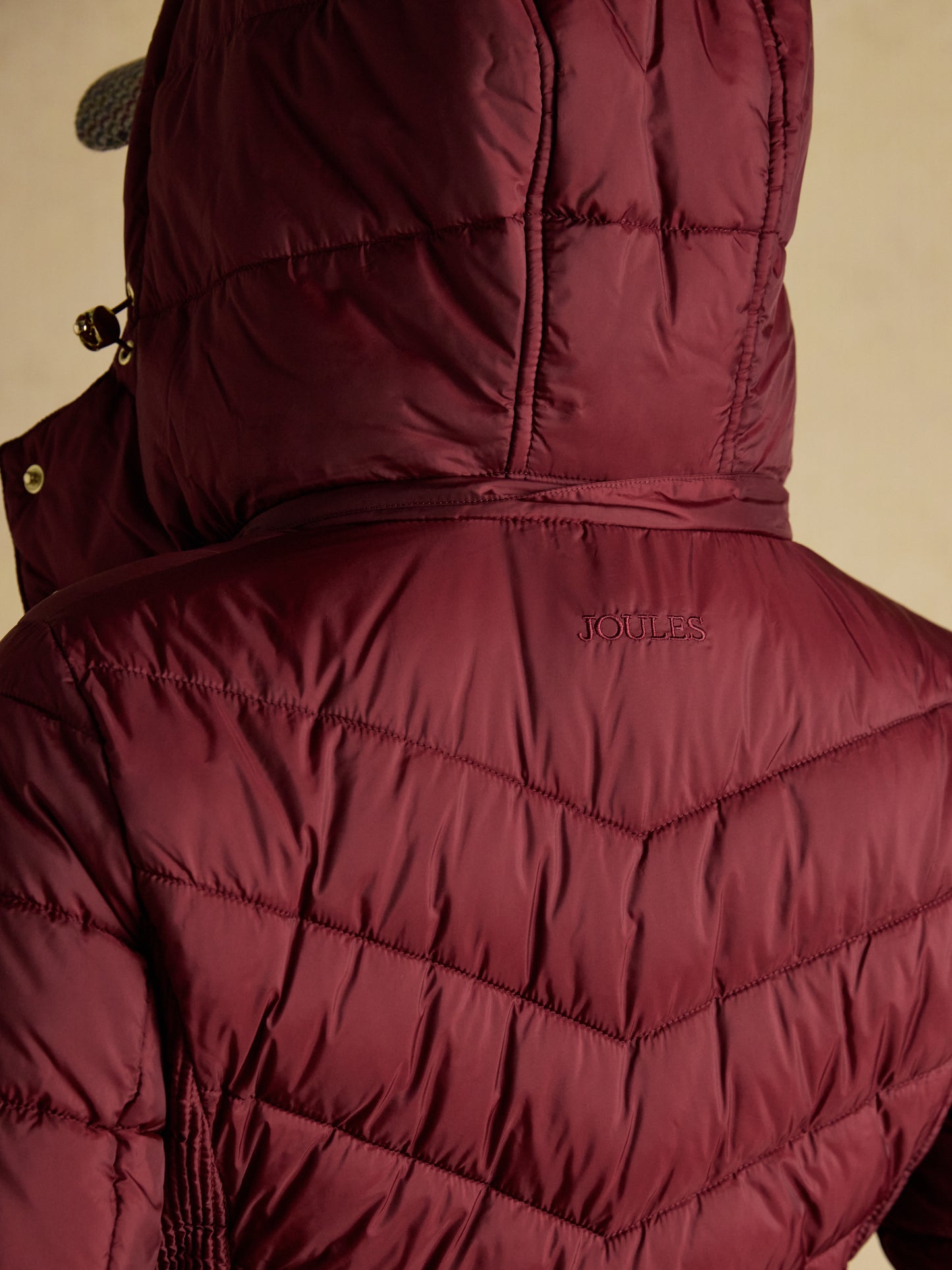 Joules Pembury Showerproof Long Padded Coat