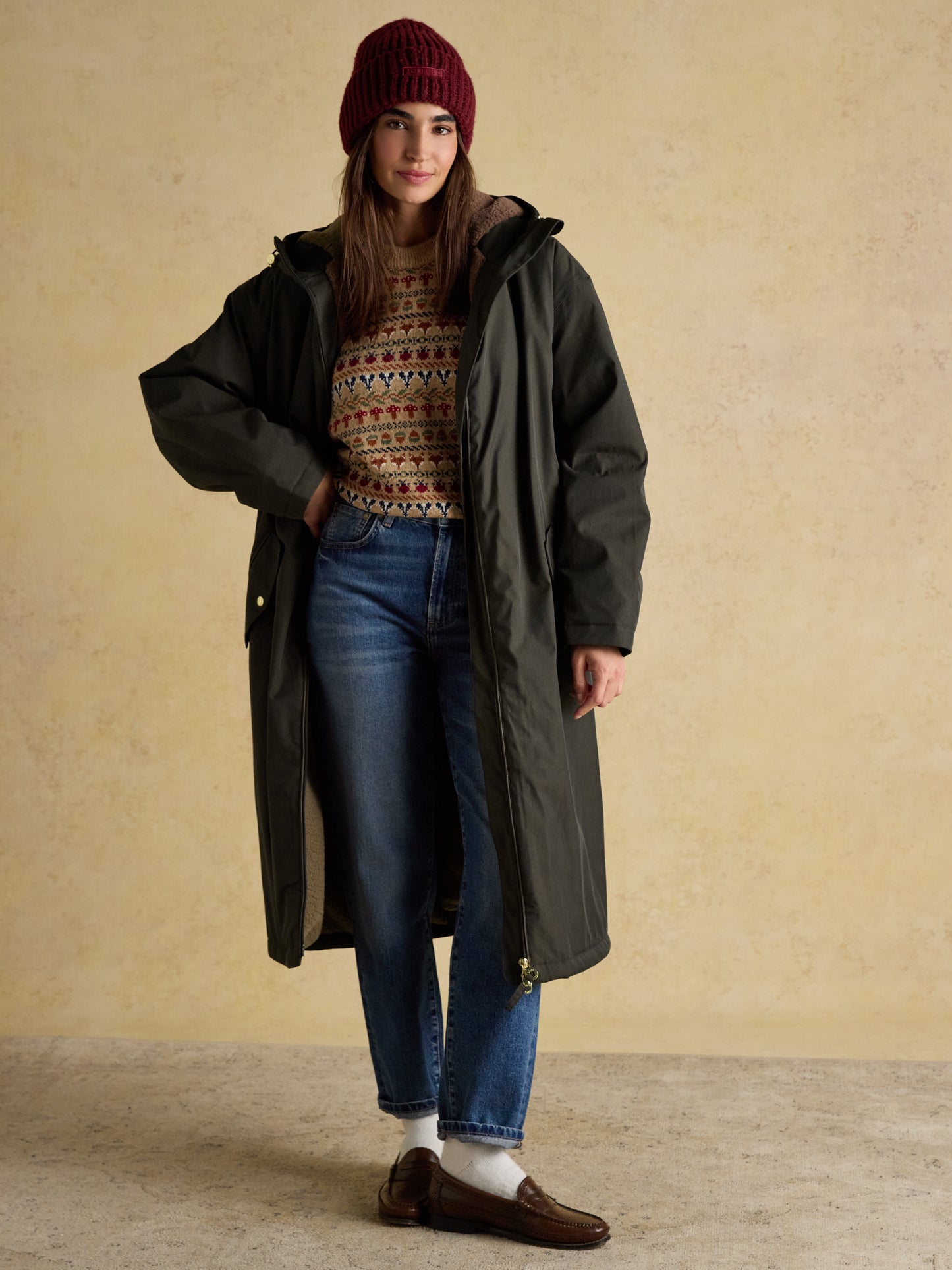 Joules Rosa Beanie Hat