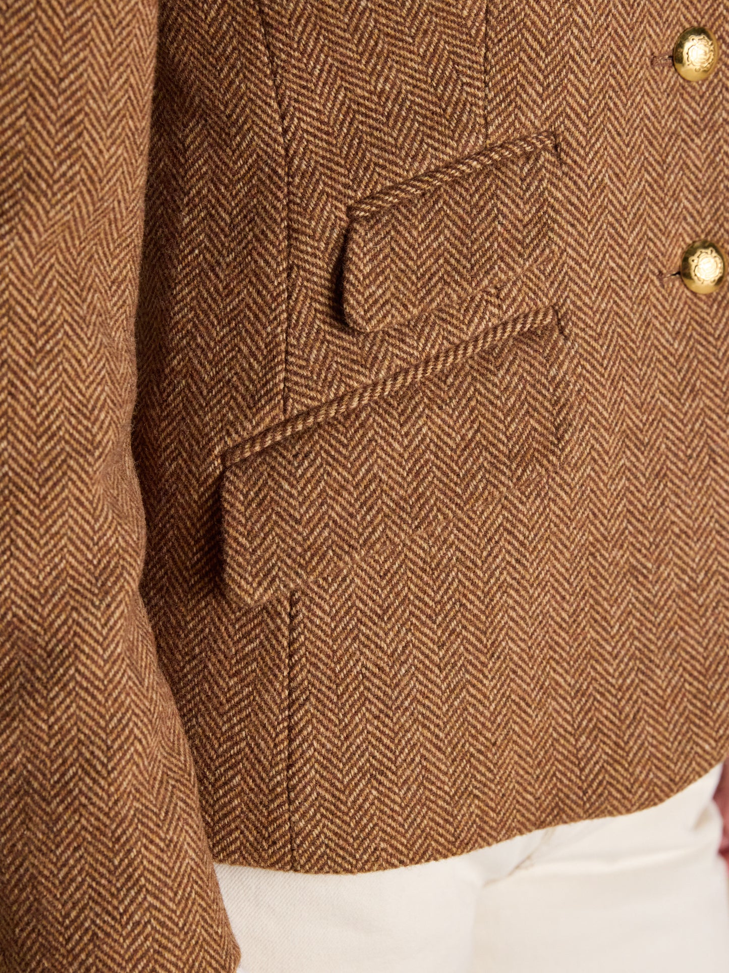 Joules Canterley Herringbone Tweed Blazer