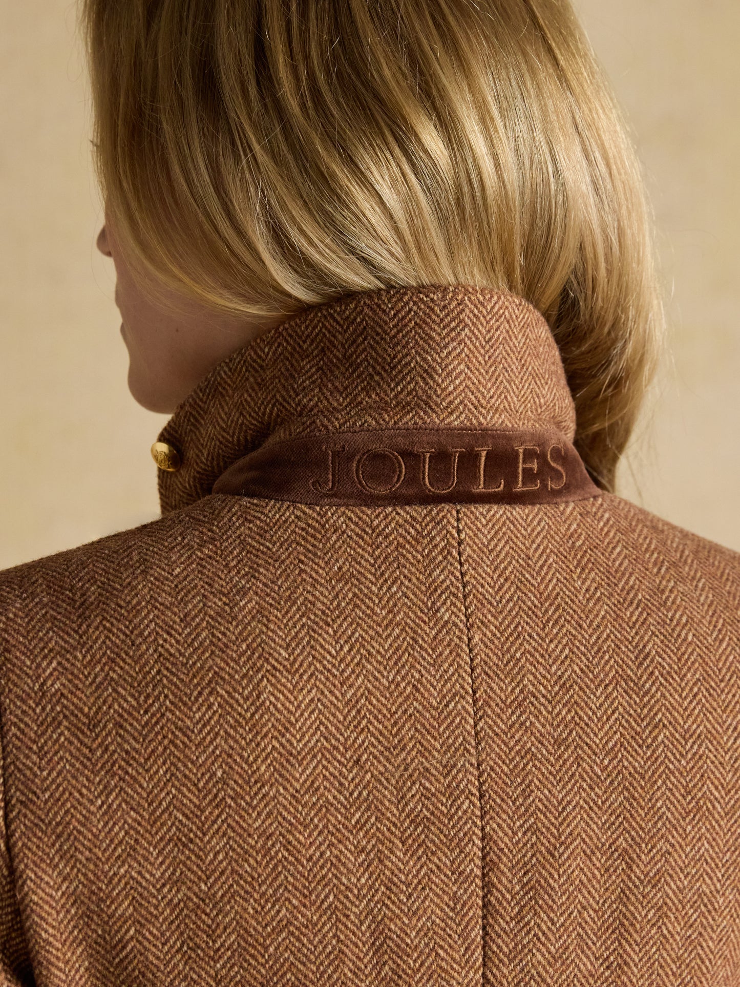 Joules Canterley Herringbone Tweed Blazer