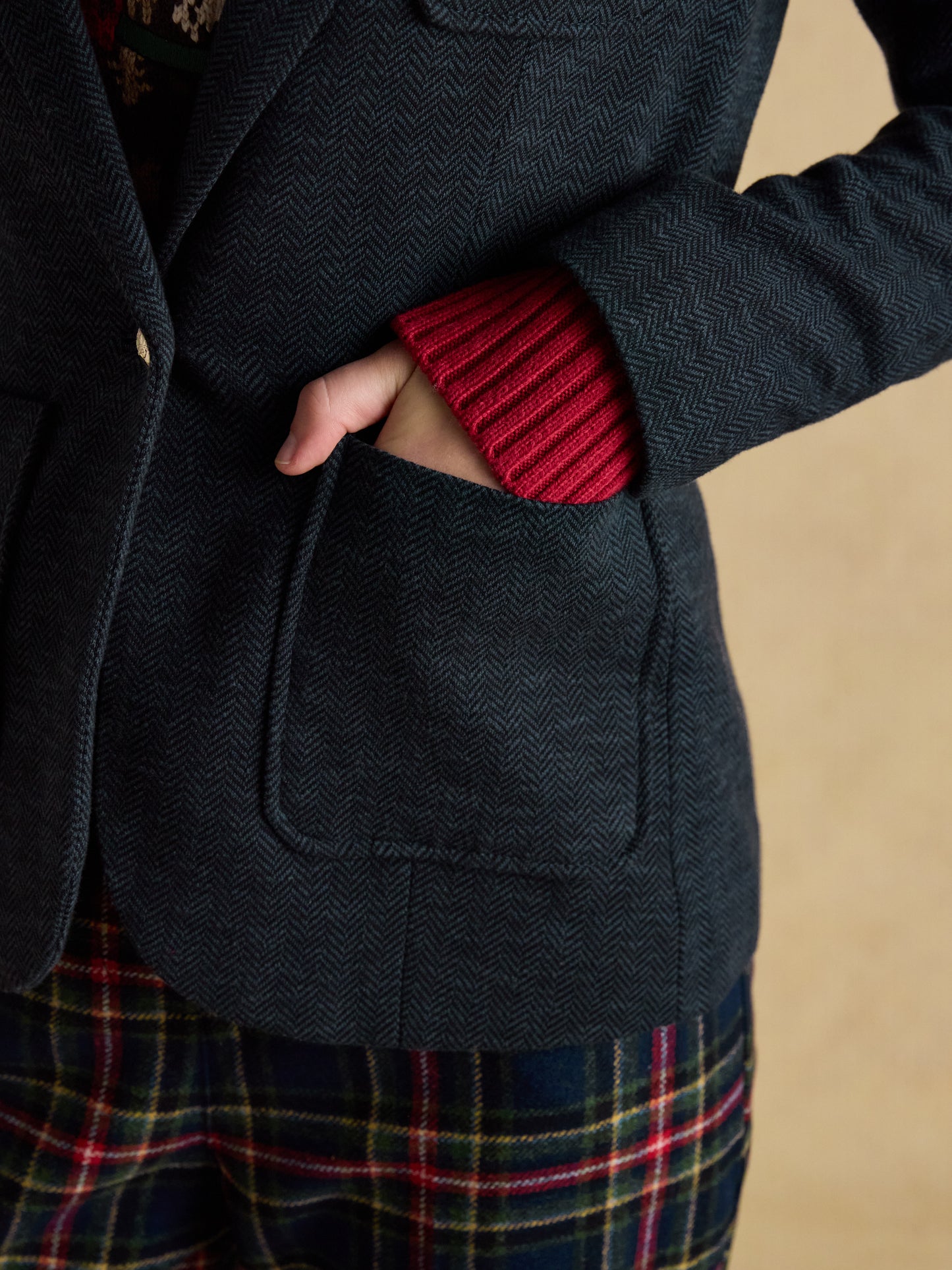 Joules Albury Cotton Blazer