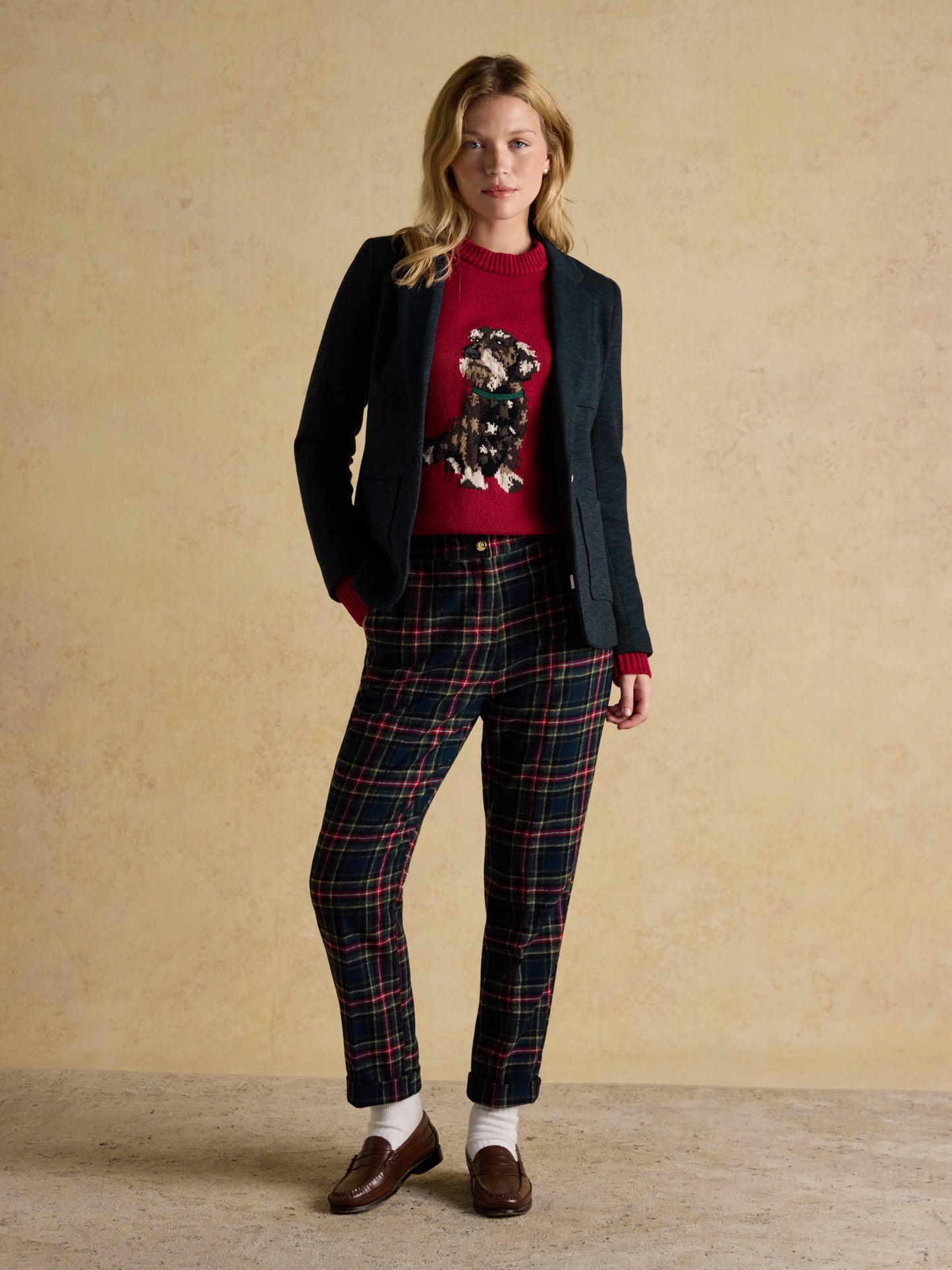 Joules Albury Cotton Blazer