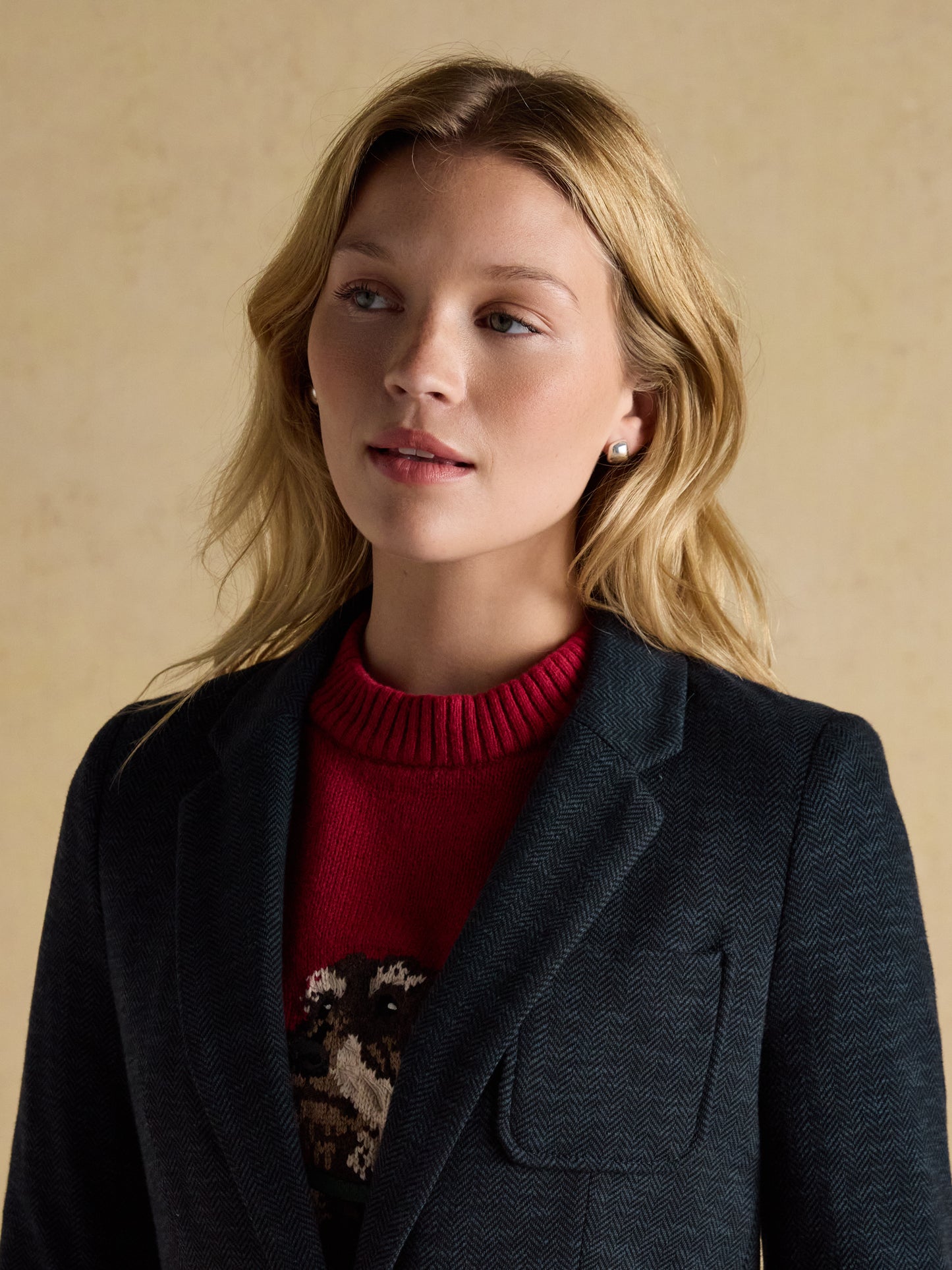 Joules Albury Cotton Blazer