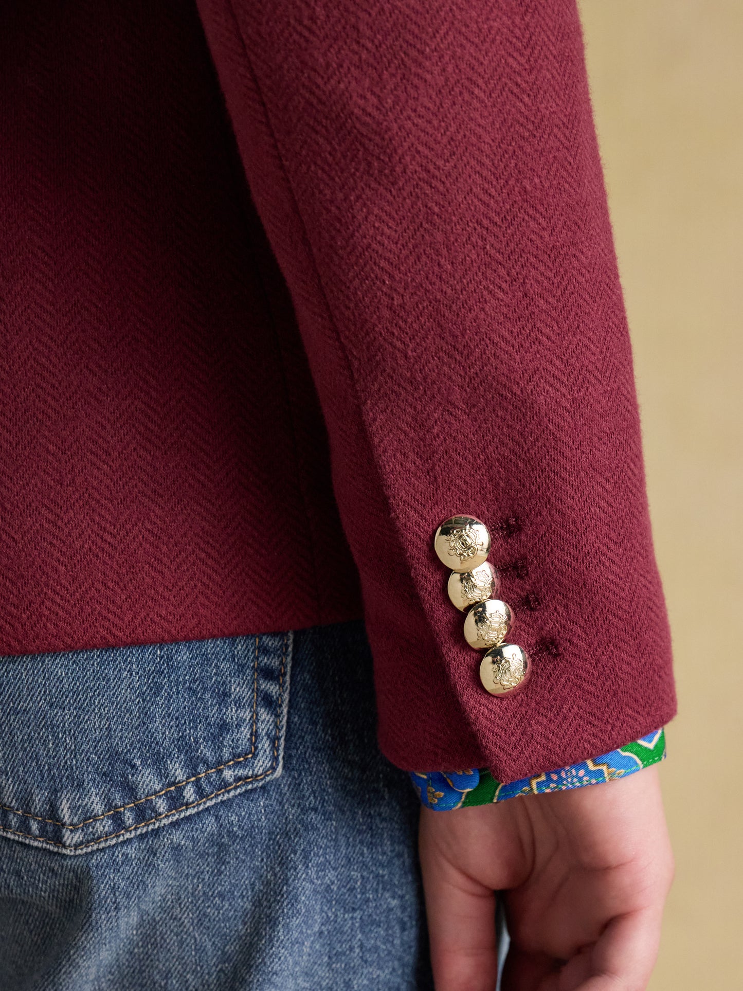 Joules Albury Cotton Blazer