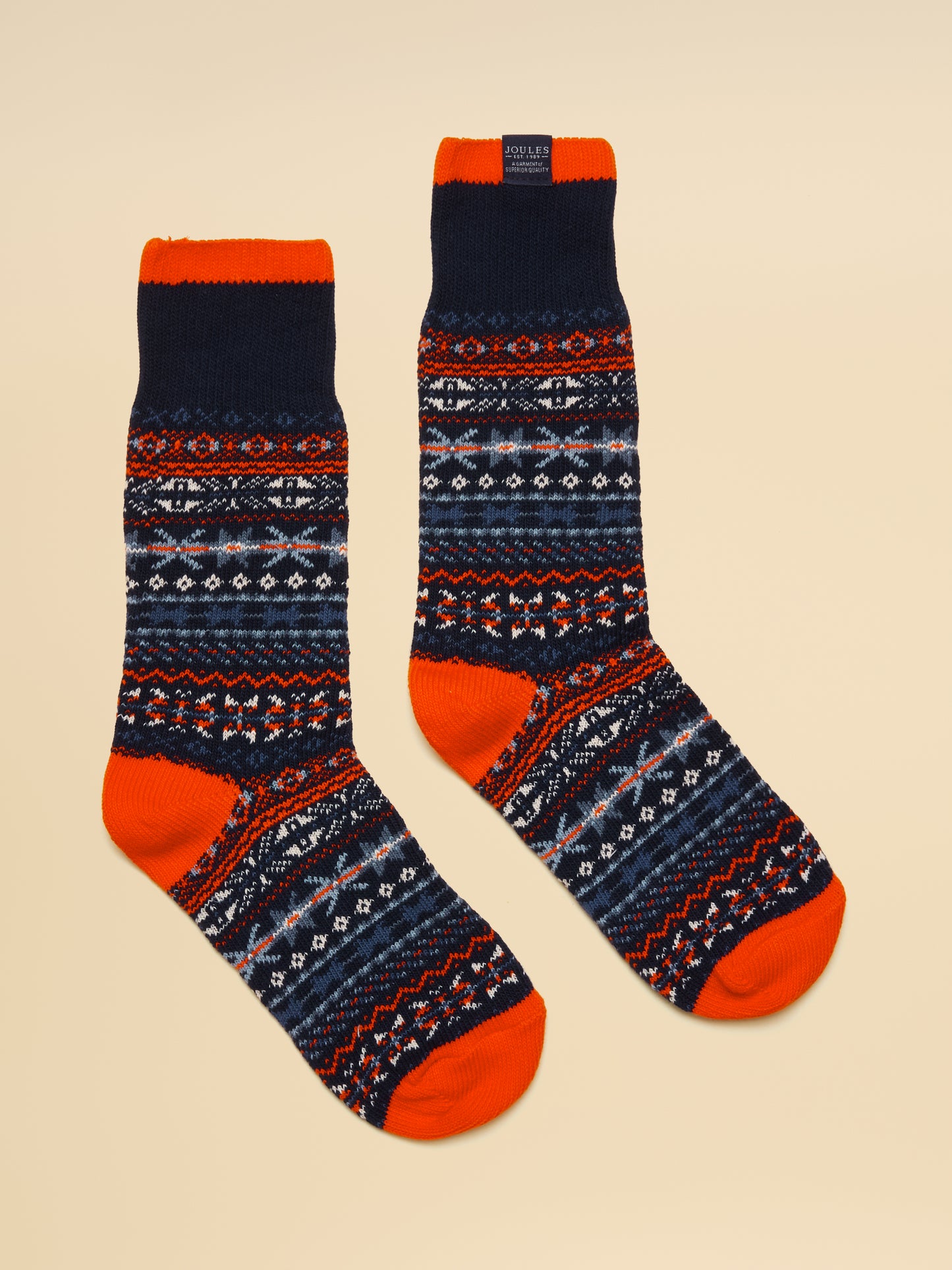 Joules Alby Fair Isle Socks