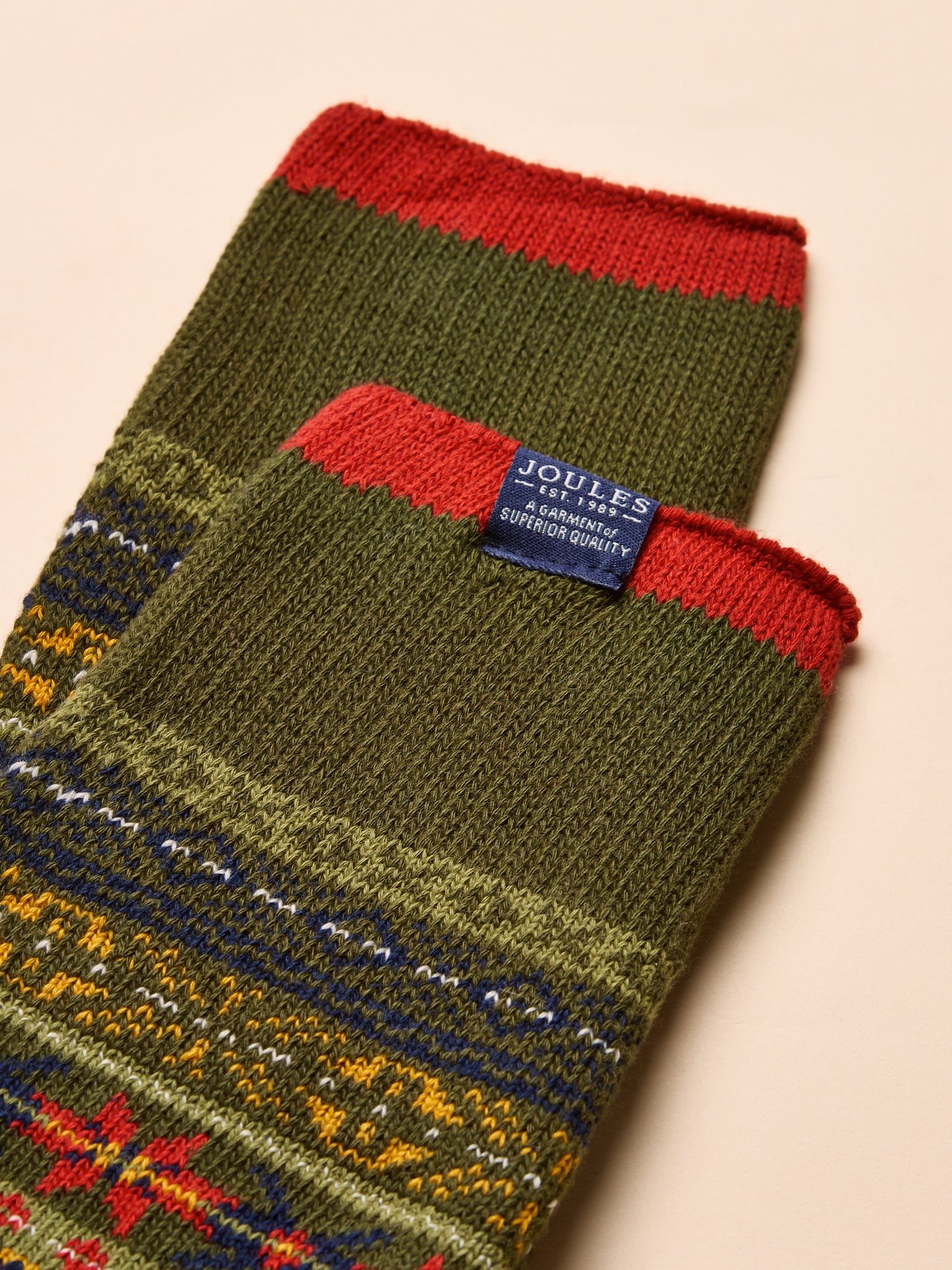 Joules Alby Fair Isle Socks