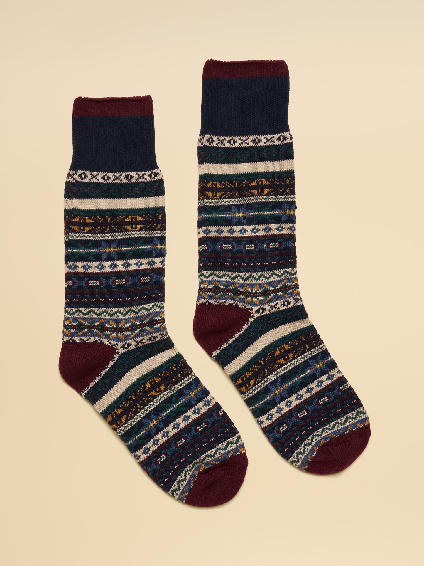 Joules Alby Fair Isle Socks