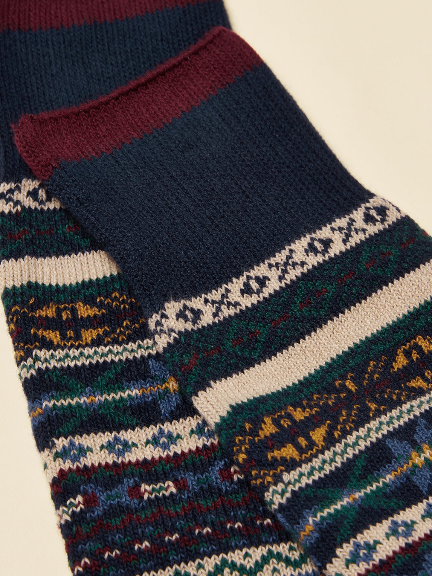 Joules Alby Fair Isle Socks
