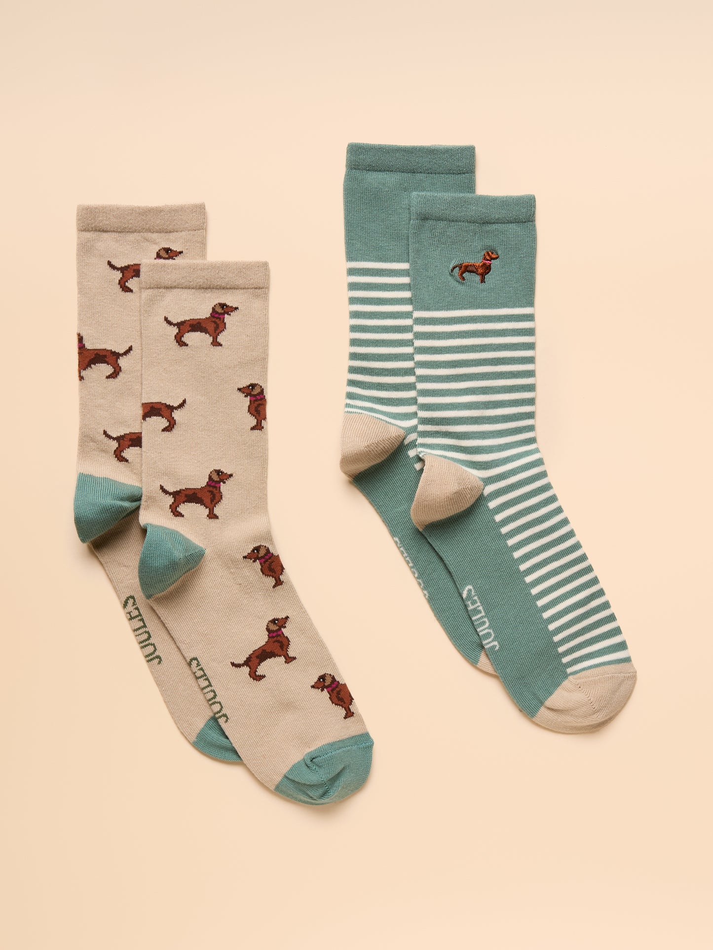 Joules Everyday Women's 2 Pack Socks