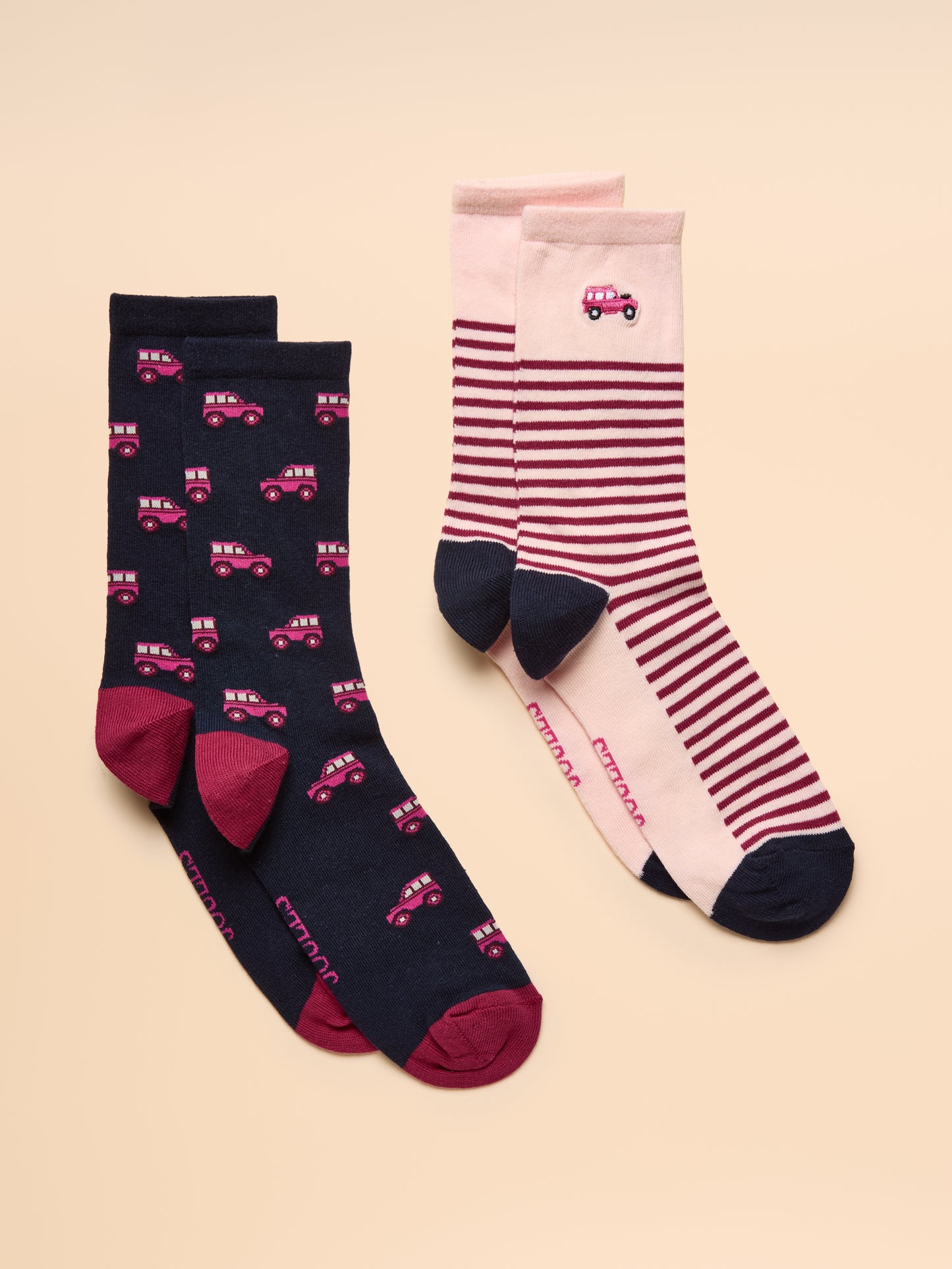 Joules Everyday Women's 2 Pack Socks