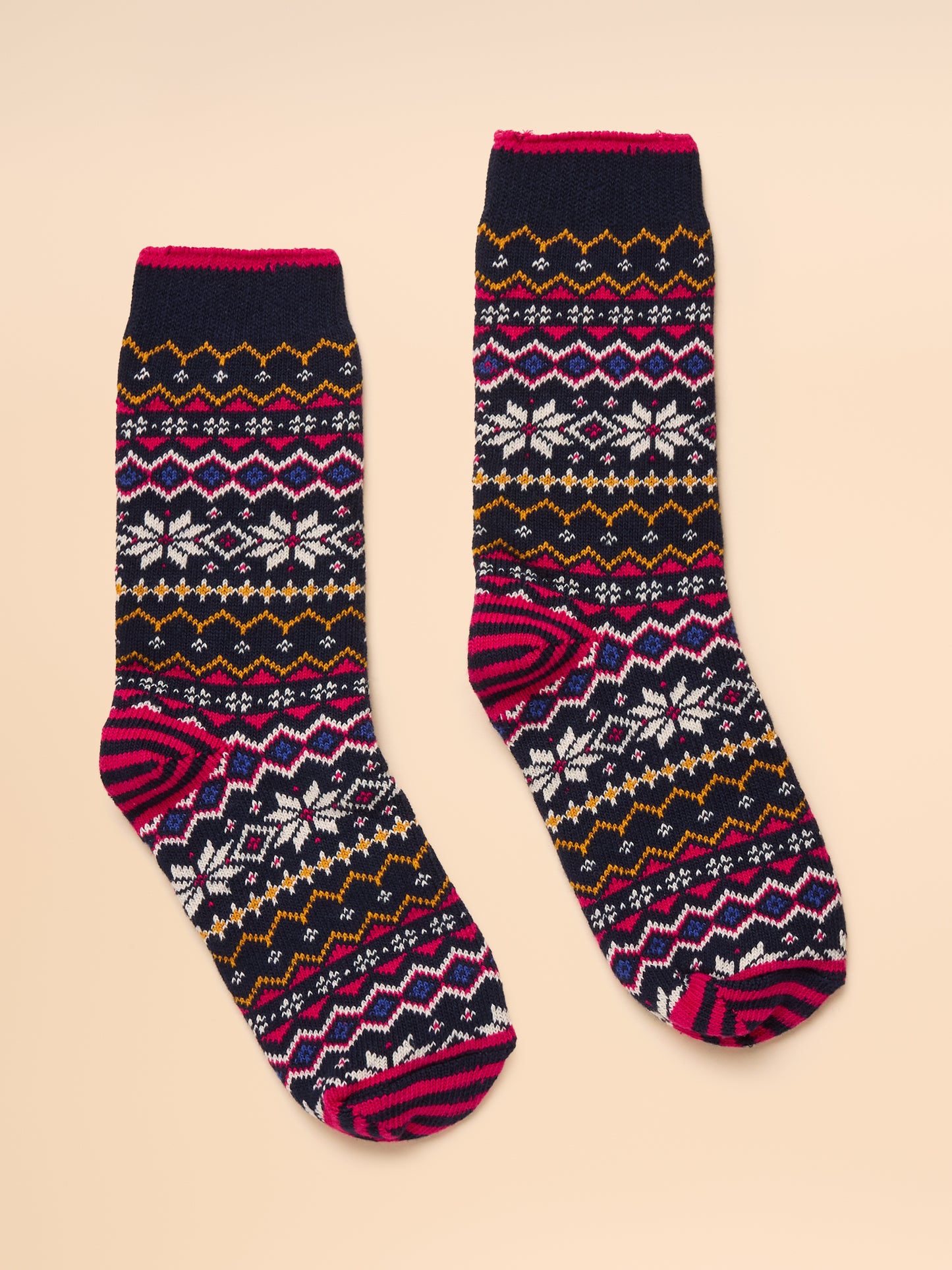 Joules Lucille Fairisle Boot Socks