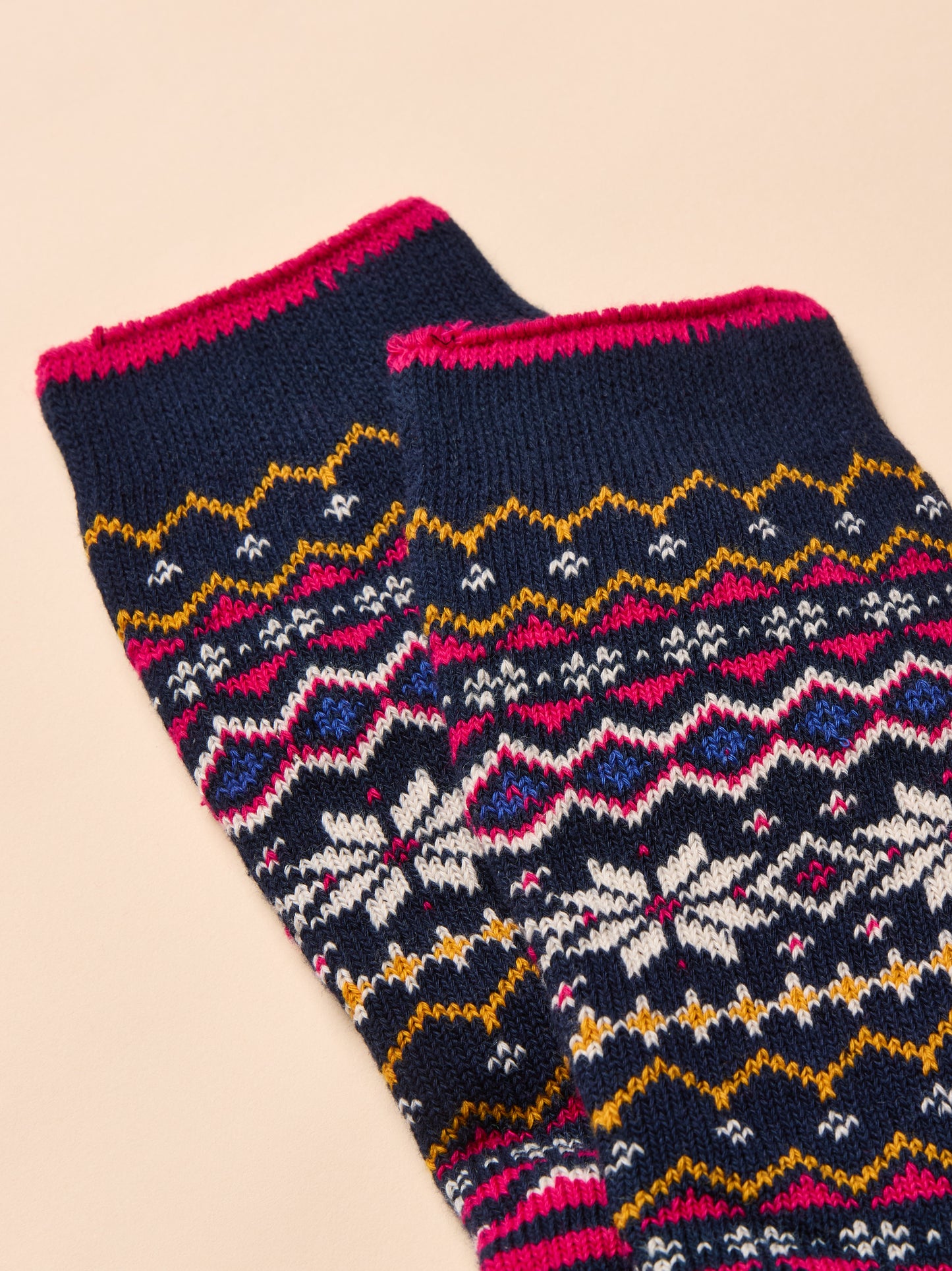 Joules Lucille Fairisle Boot Socks