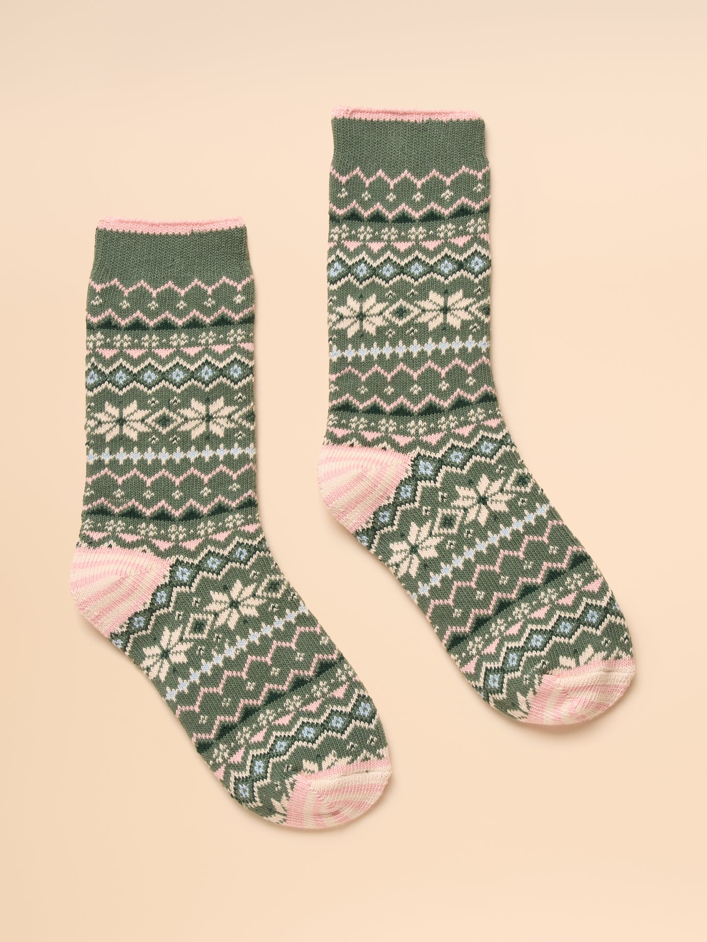 Joules Lucille Fairisle Boot Socks