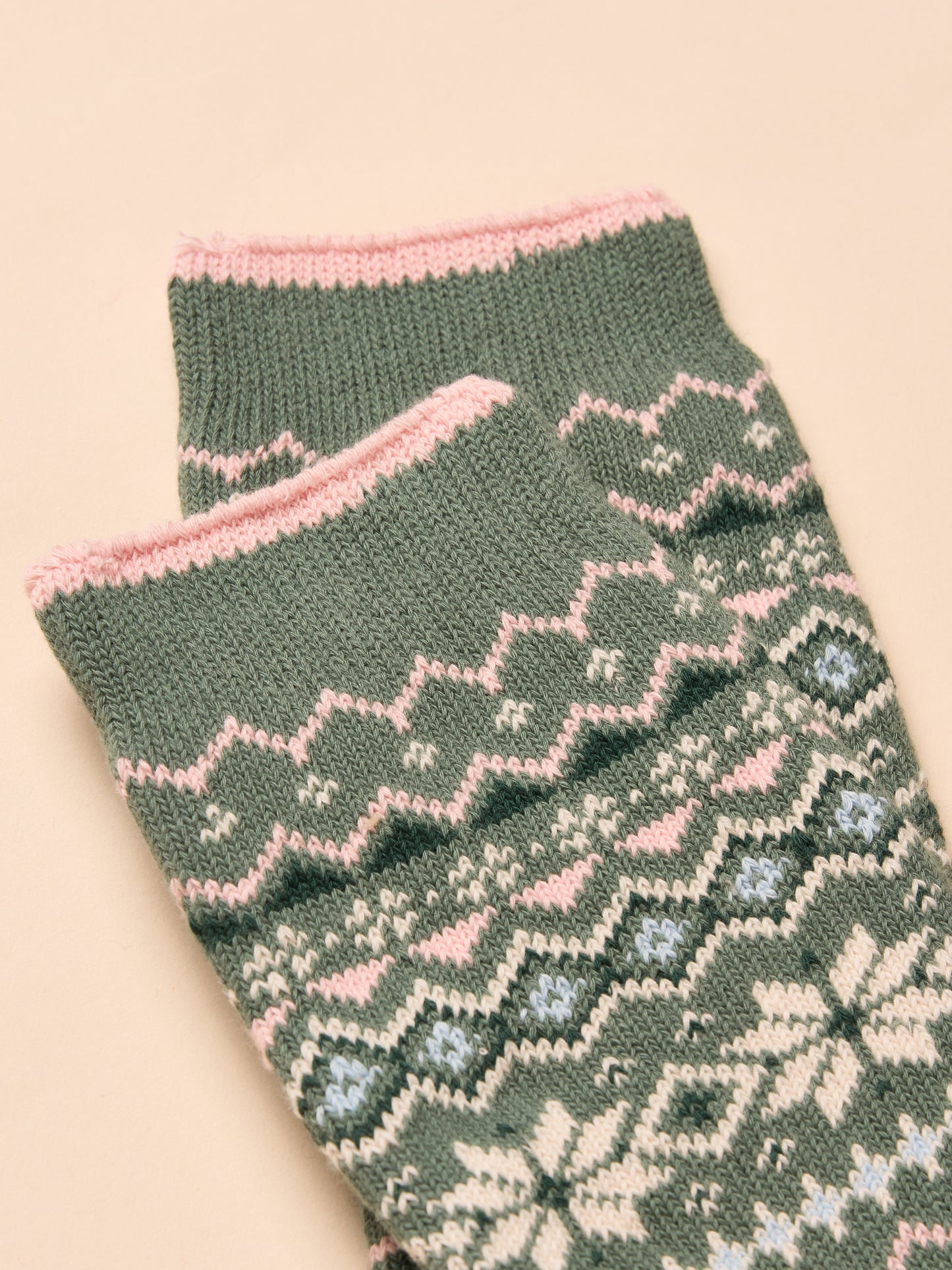 Joules Lucille Fairisle Boot Socks