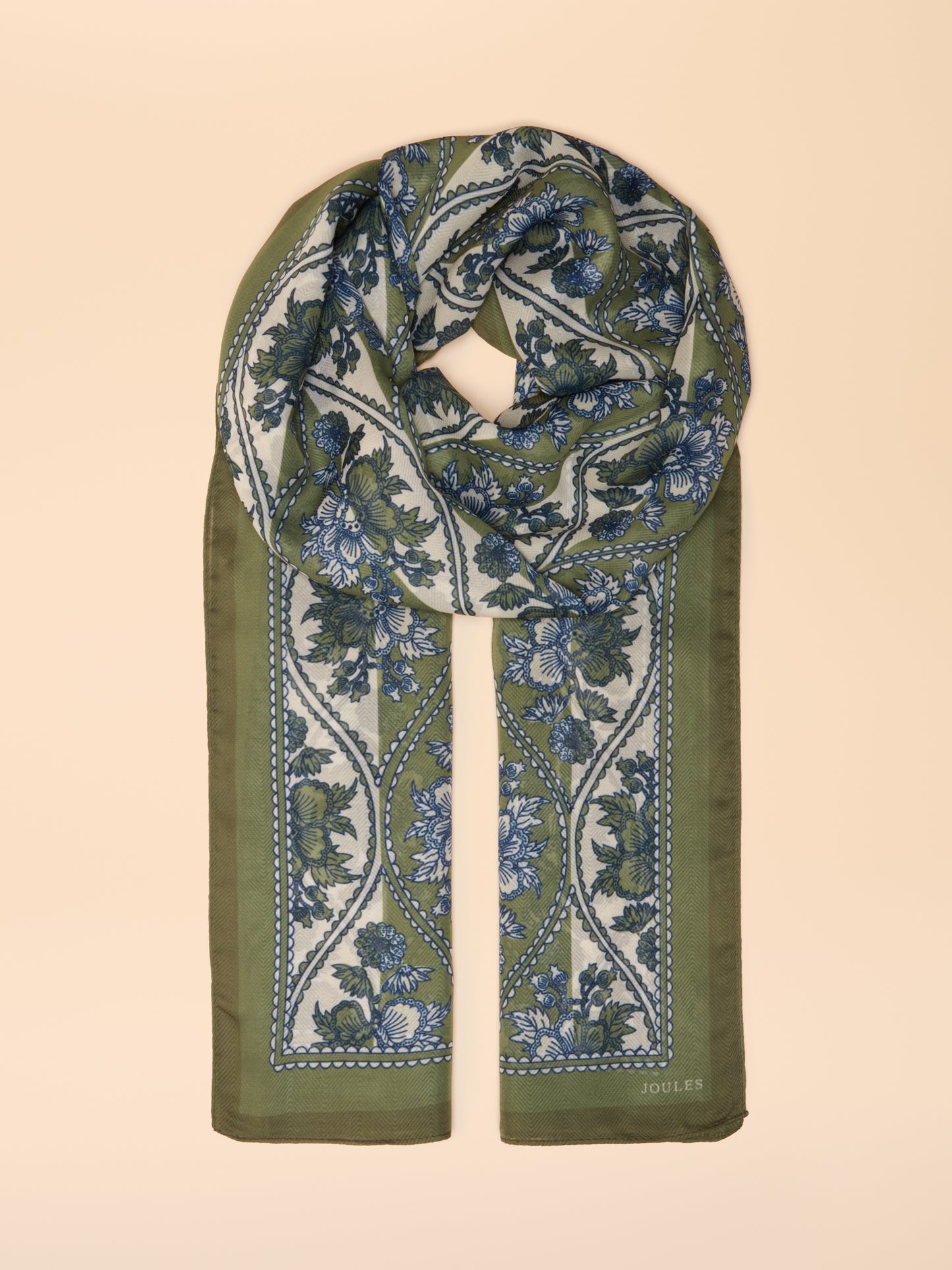 Joules Abberton Lightweight Printed Scarf