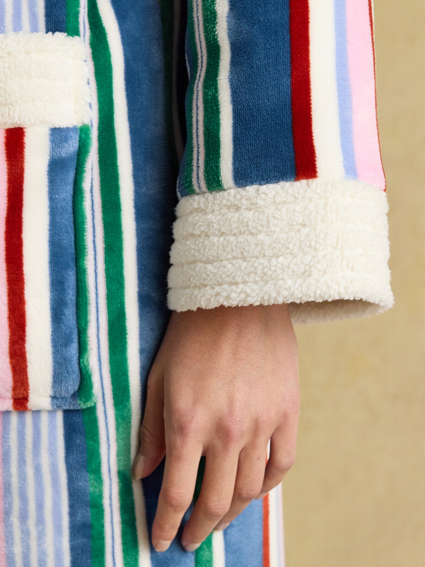 Joules Matilda Fleece Lined Dressing Gown