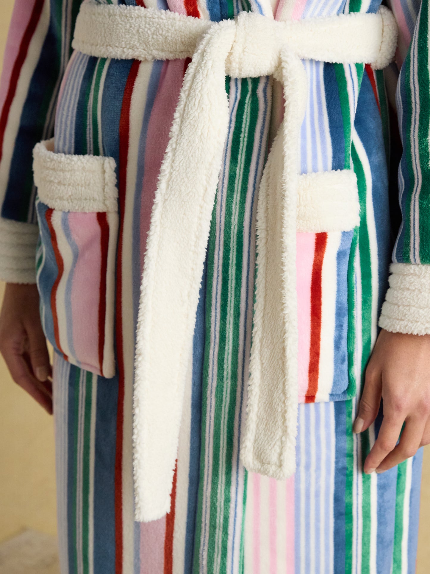 Joules Matilda Fleece Lined Dressing Gown