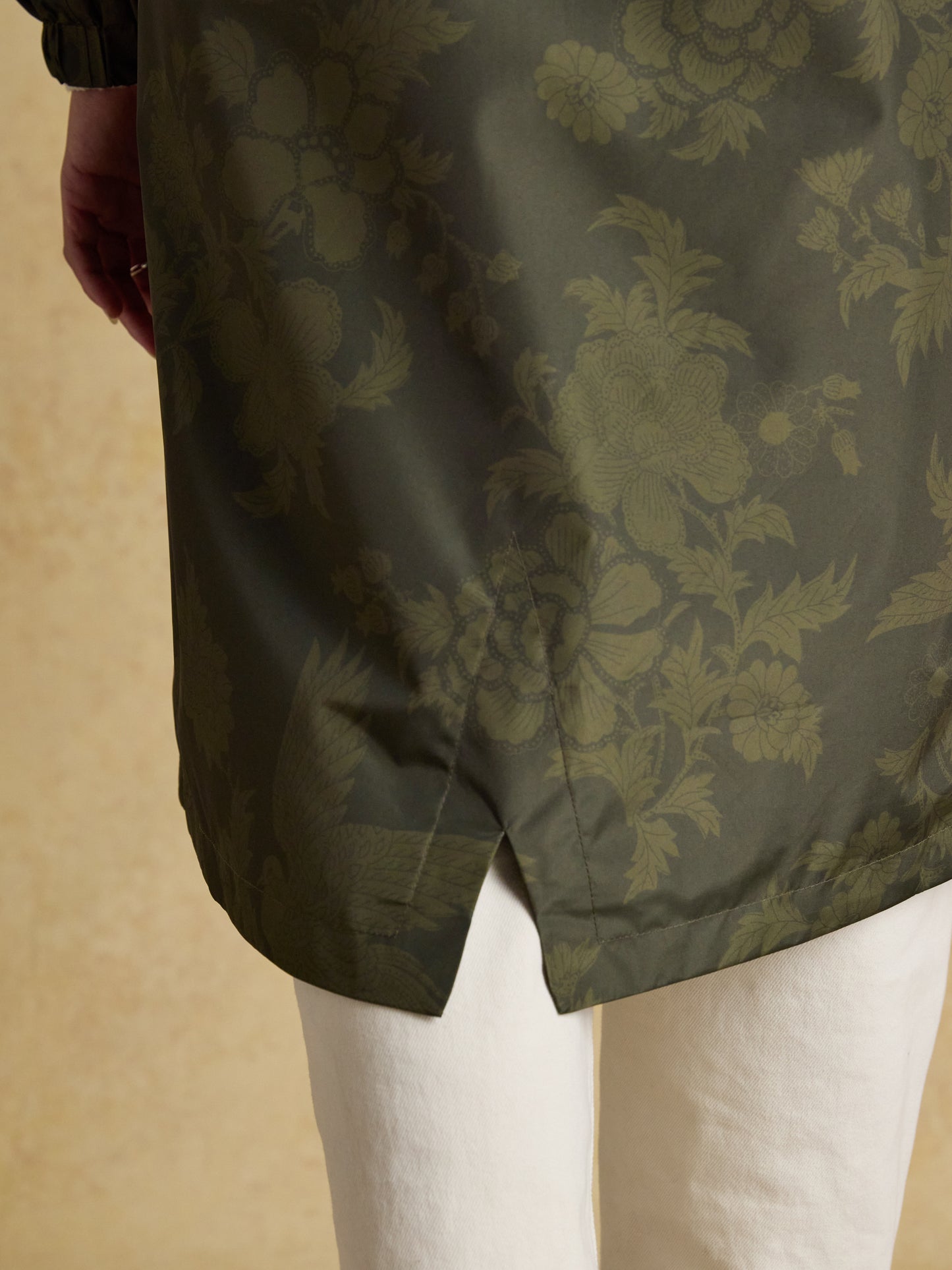 Joules Holkham Waterproof Printed Packable Raincoat