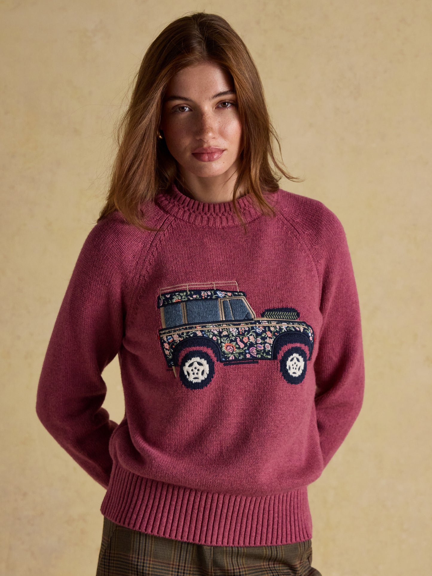 Joules Rutland Applique Knitted Jumper