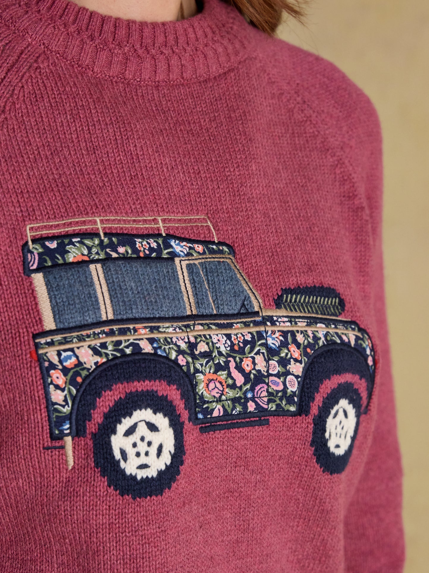 Joules Rutland Applique Knitted Jumper