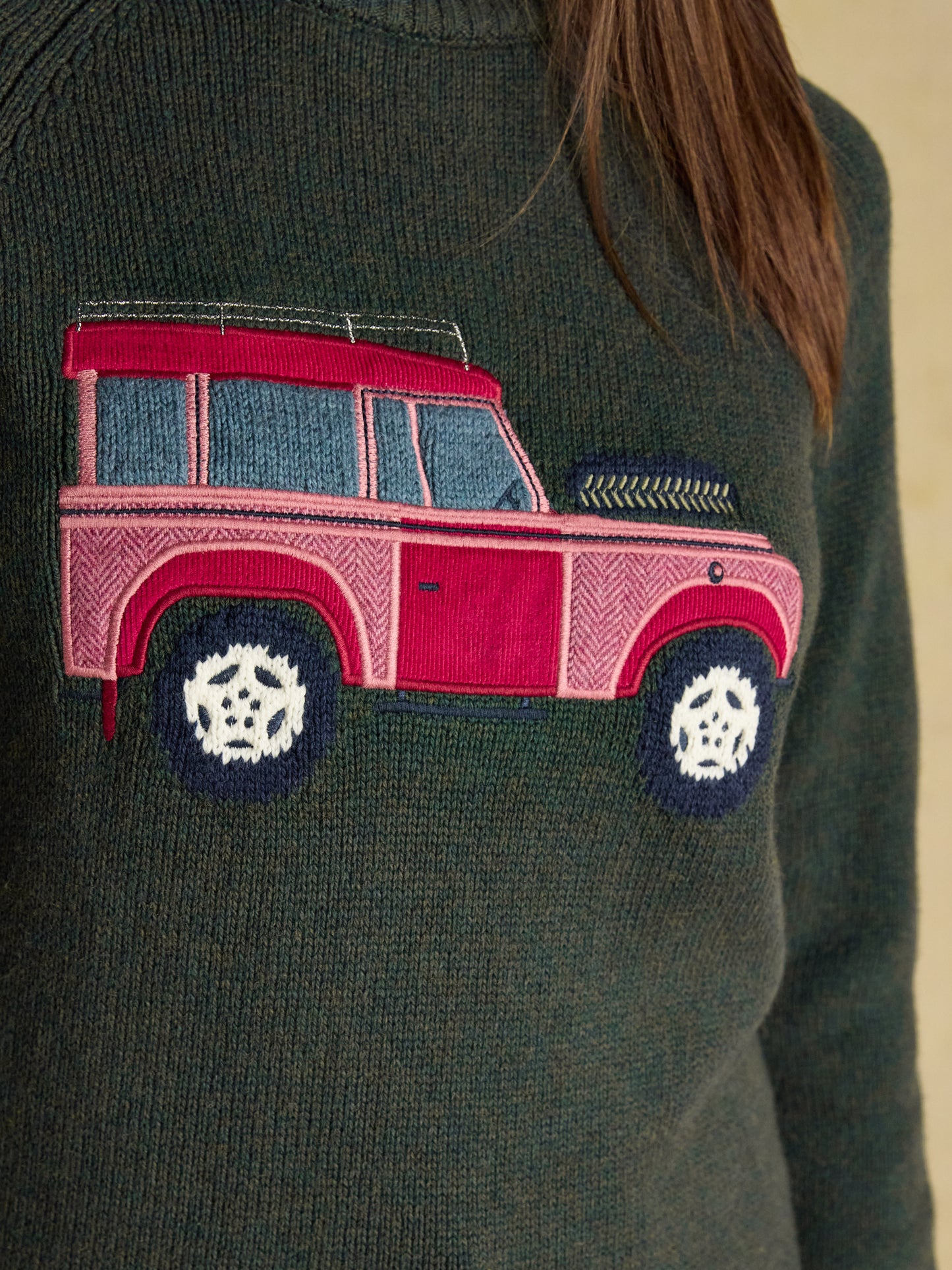 Joules Rutland Applique Knitted Jumper