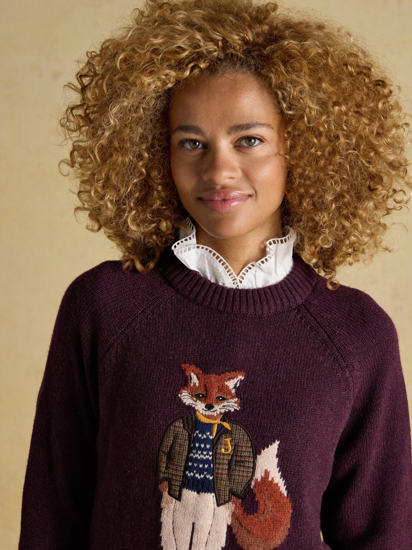Joules Jonty Crew Neck Intarsia Jumper