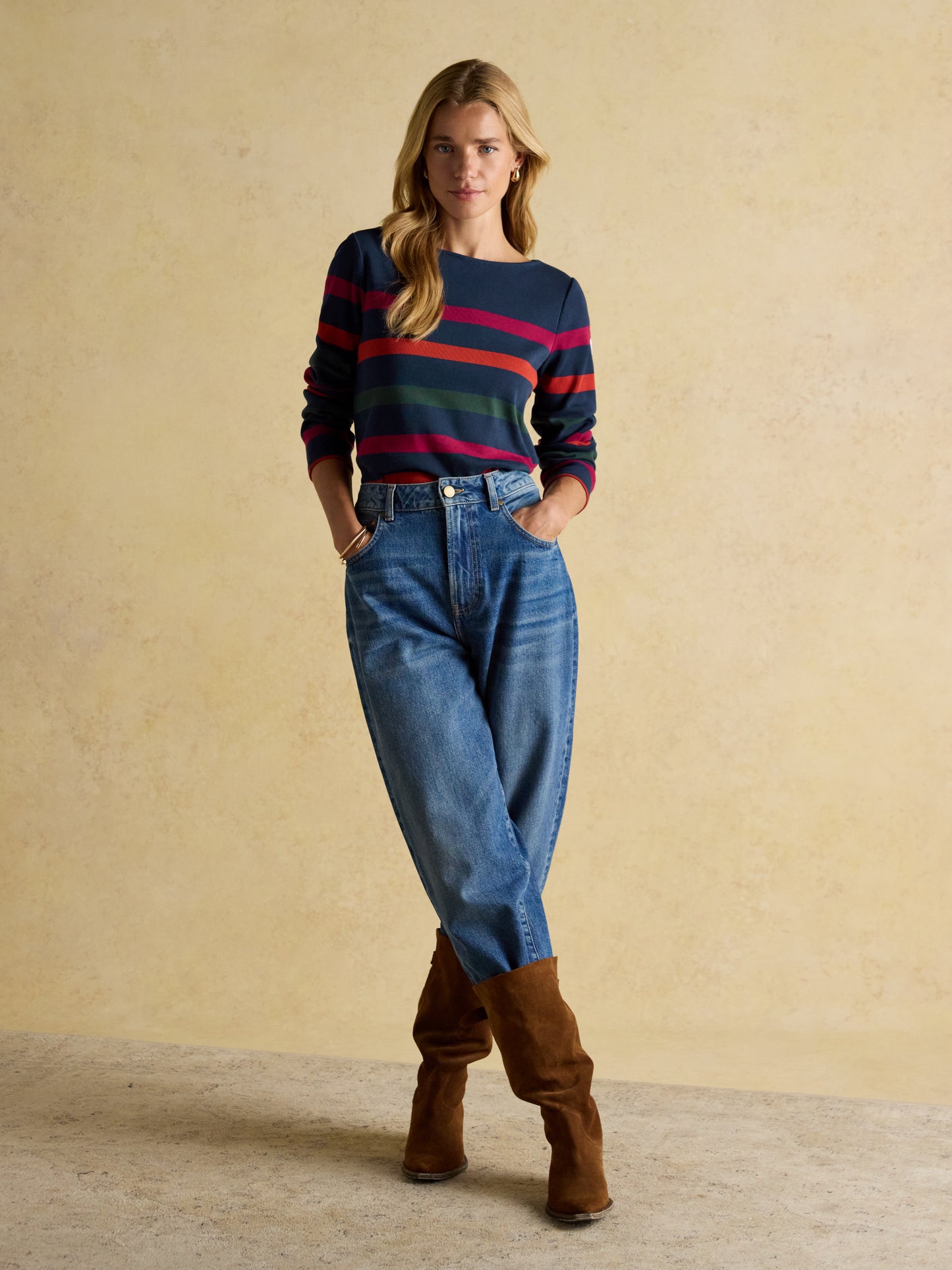 Joules Harbour Boat Neck Top