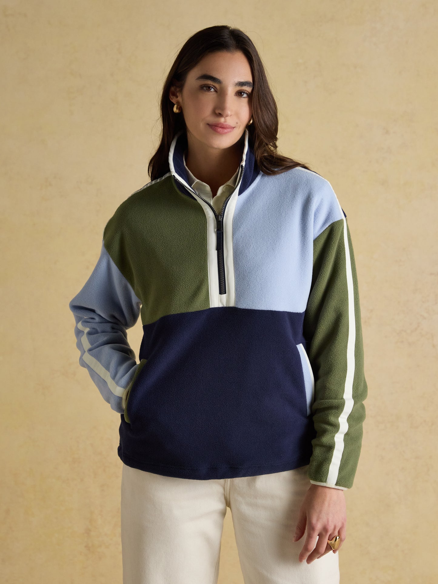 Joules Orla Quarter Zip Fleece