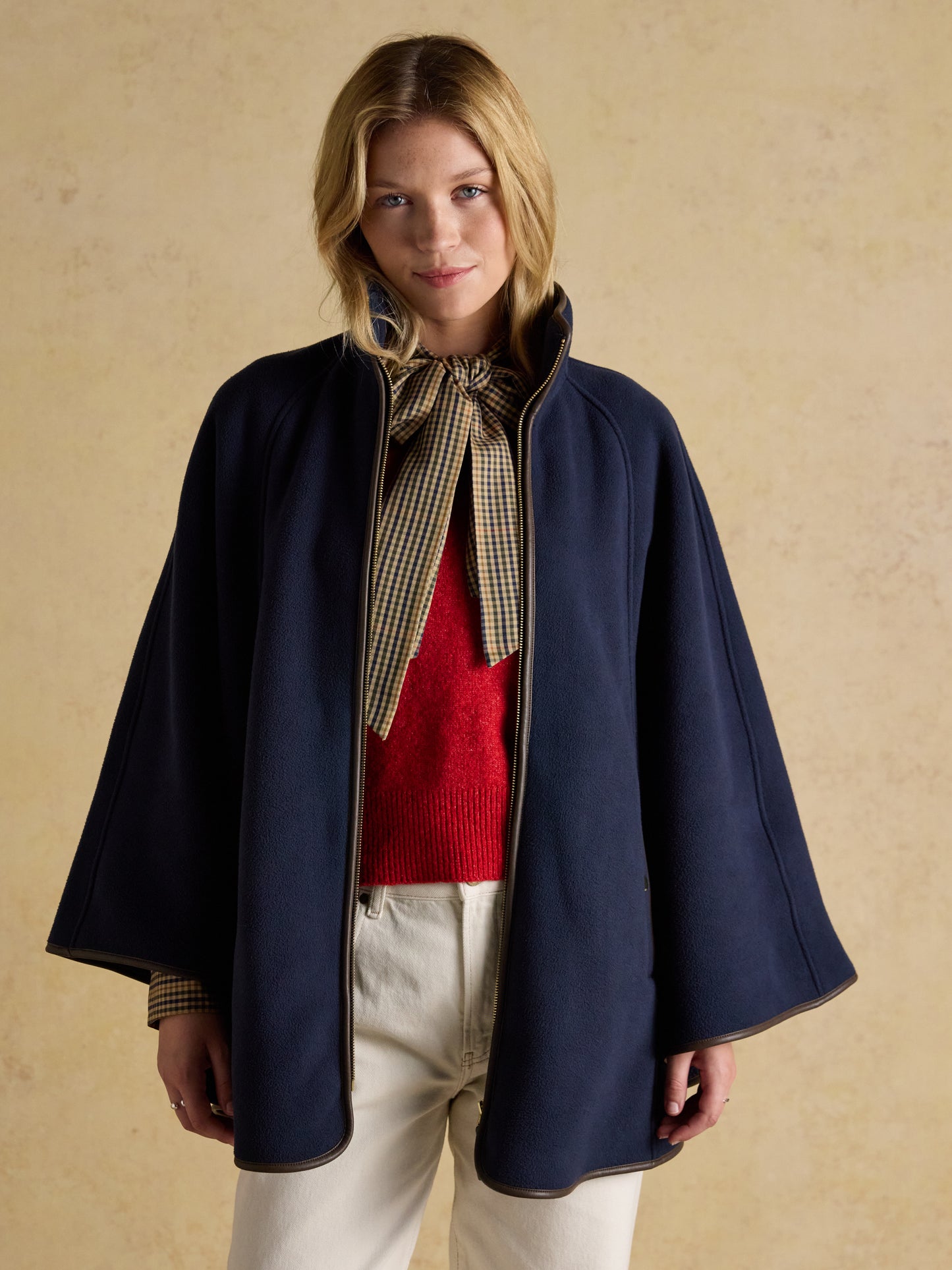Joules Heritage Longline Polar Fleece Cape