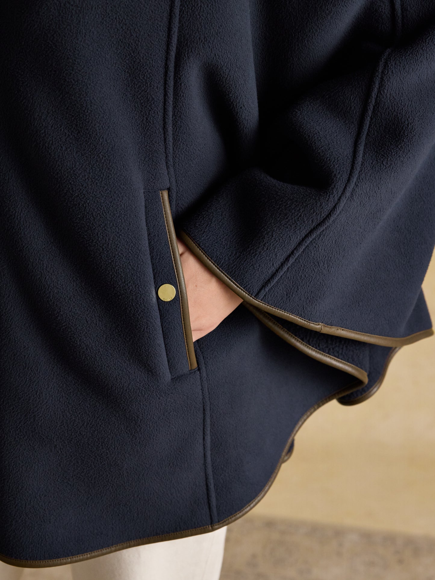 Joules Heritage Longline Polar Fleece Cape