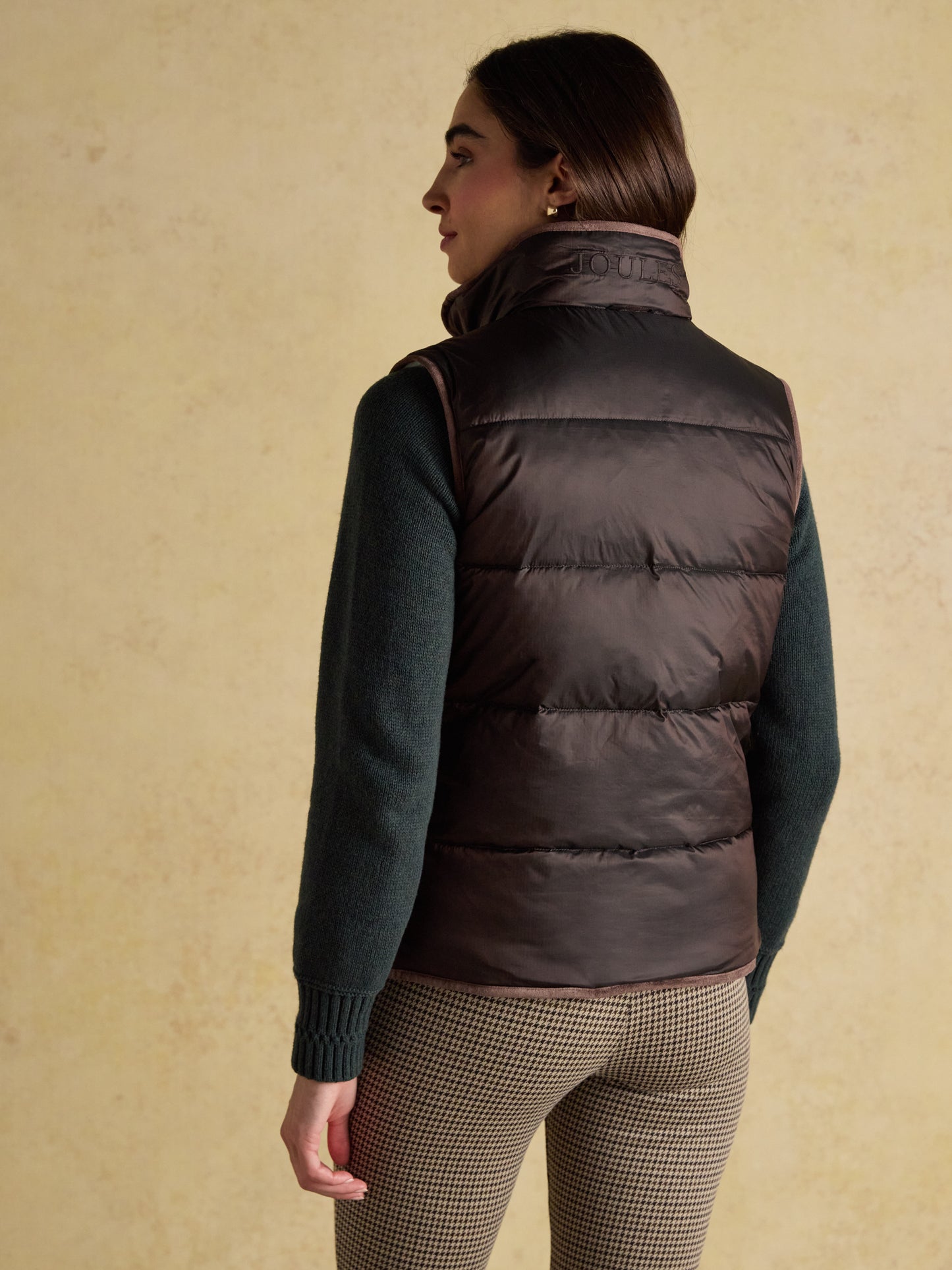 Joules Reversible Faux Fur Padded Gilet