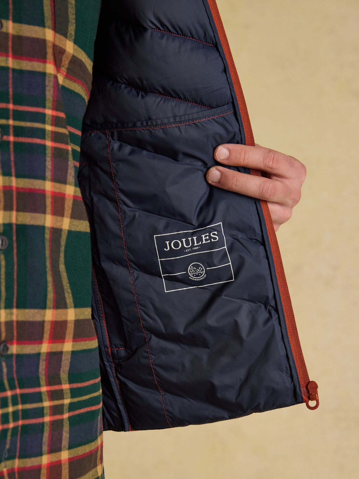 Joules Garrett Quilted Gilet