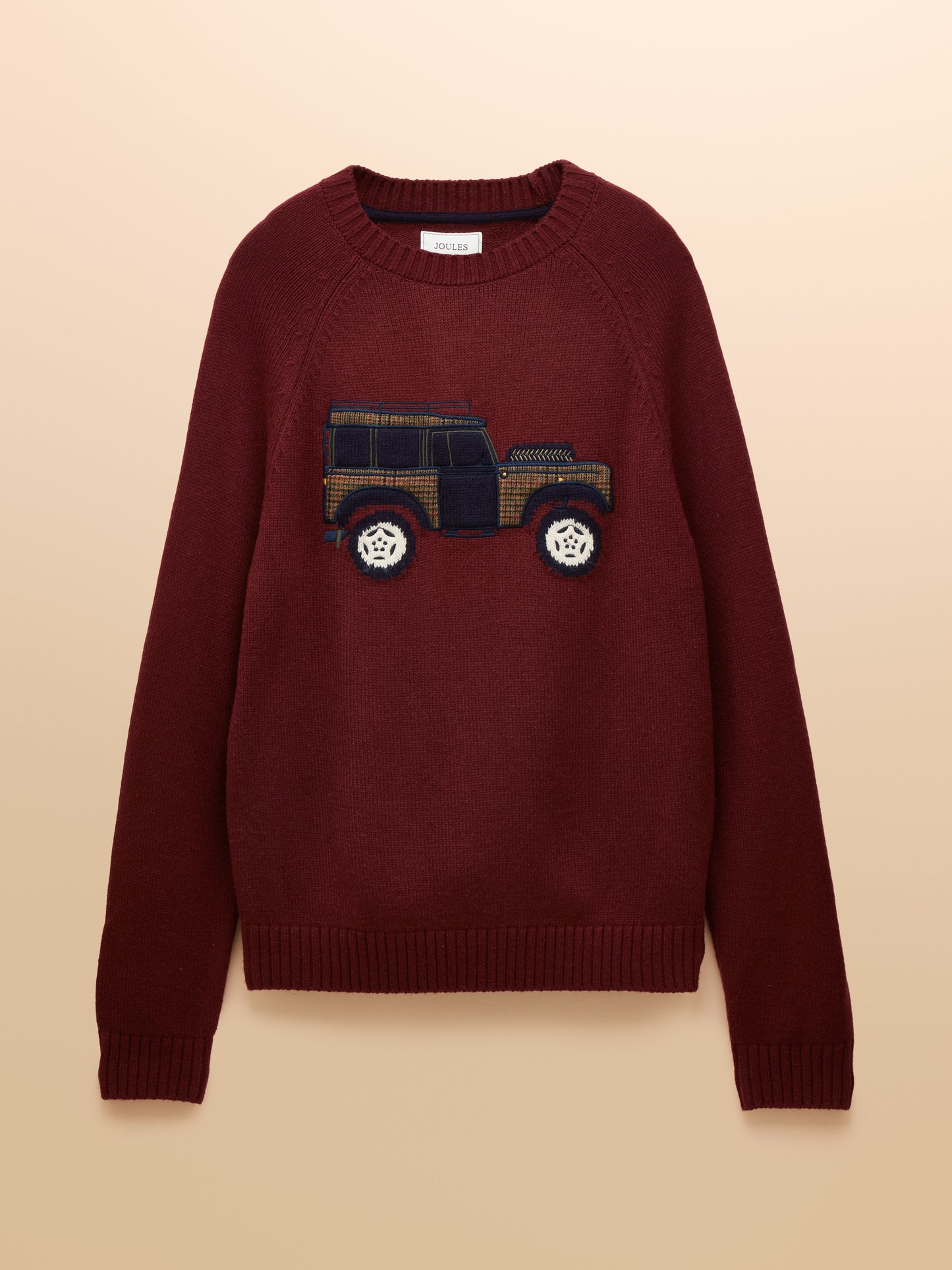 Joules 4x4 Intarsia Crew Neck Jumper
