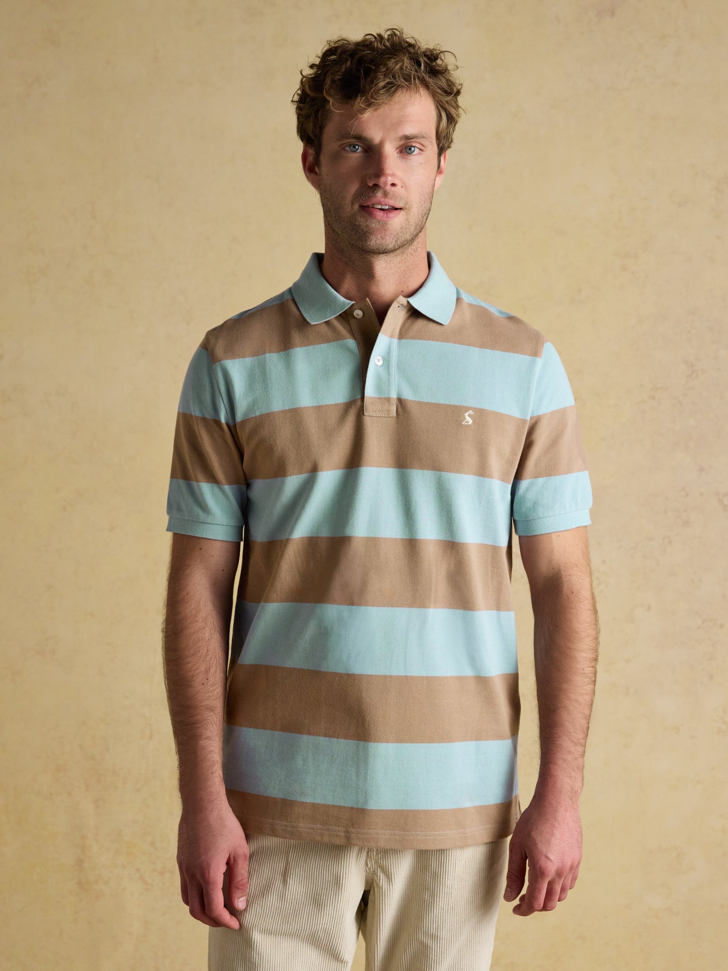 Joules Woody Stripe Polo Shirt