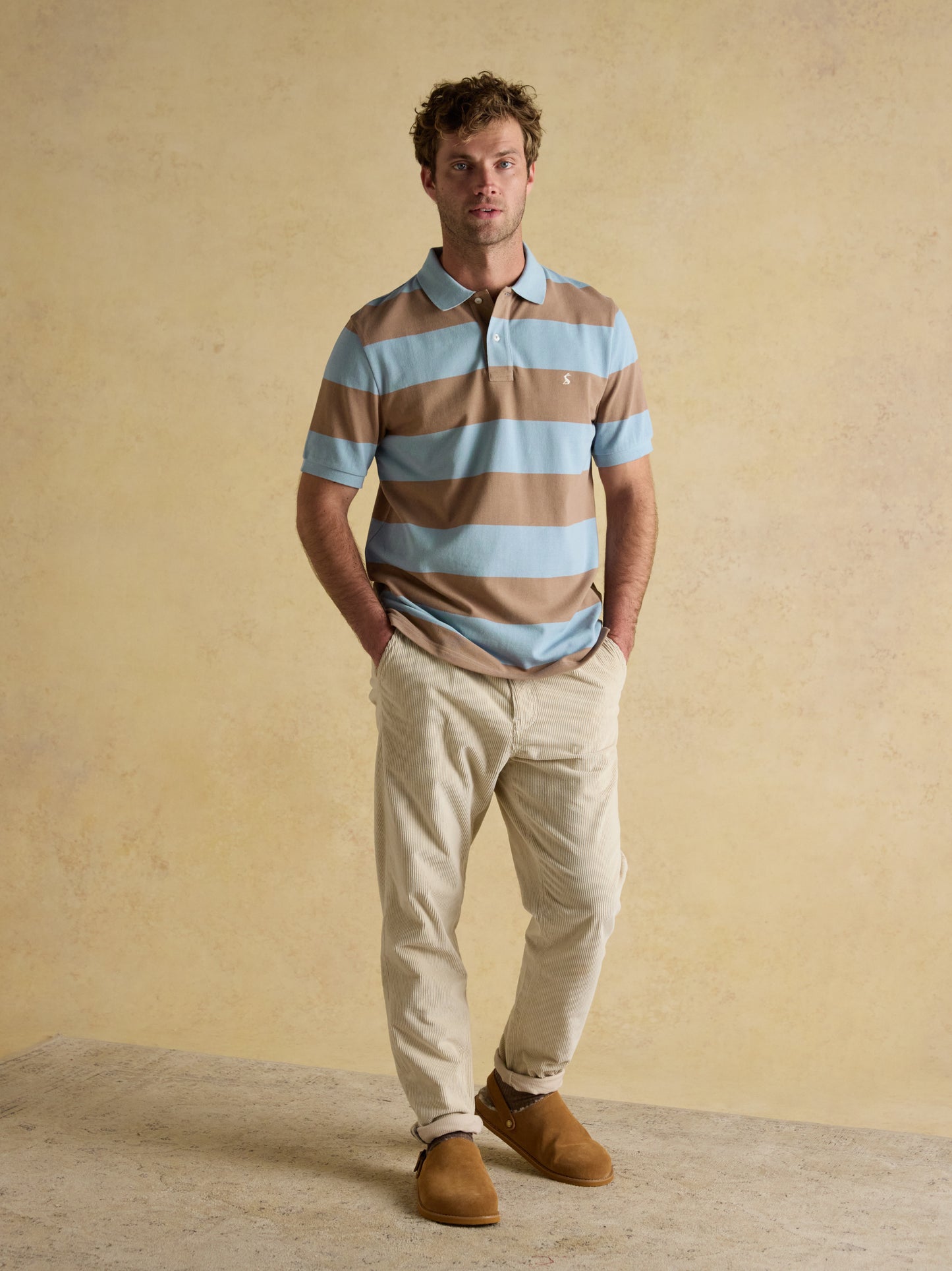 Joules Woody Stripe Polo Shirt