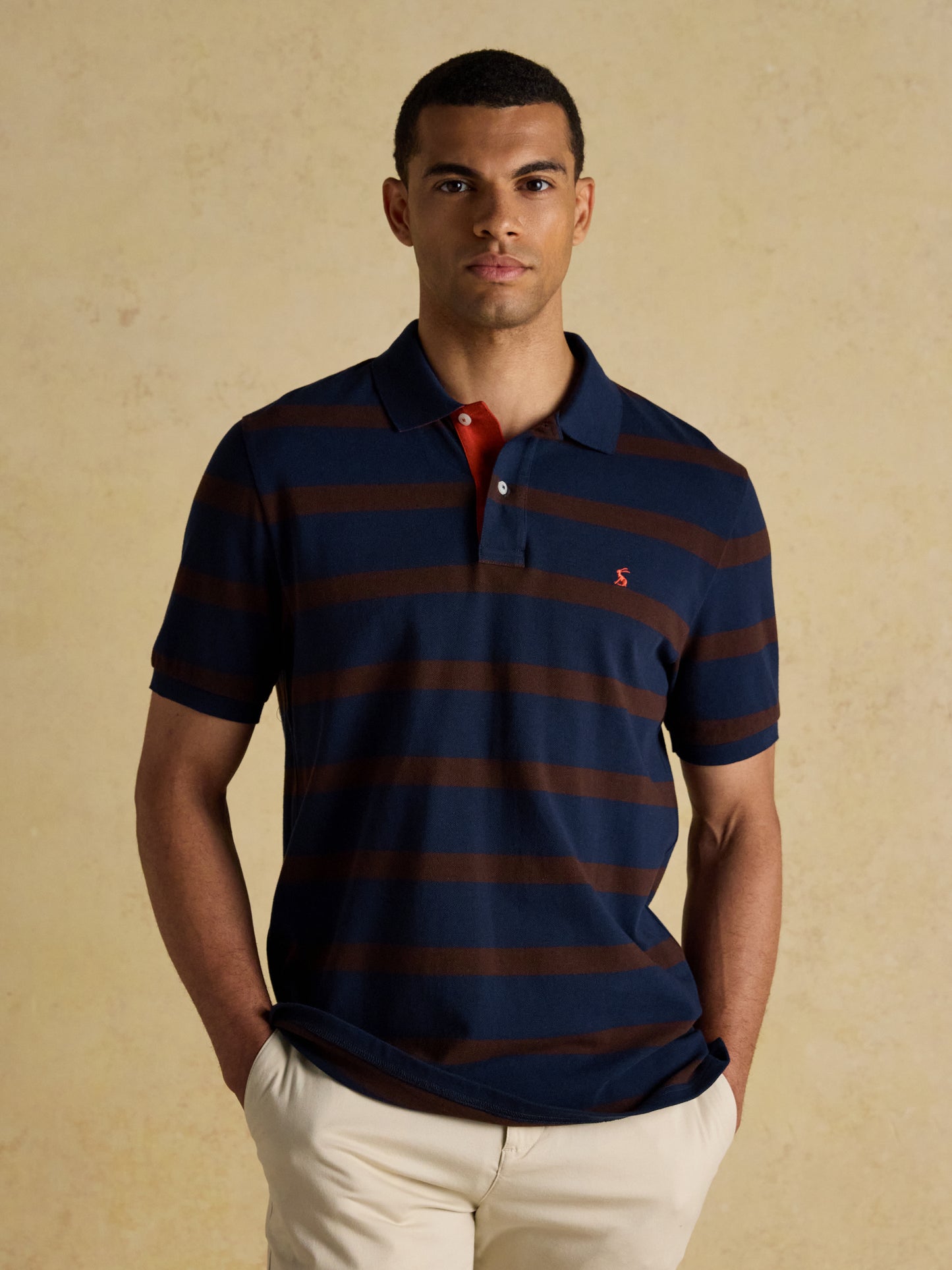 Joules Woody Stripe Polo Shirt