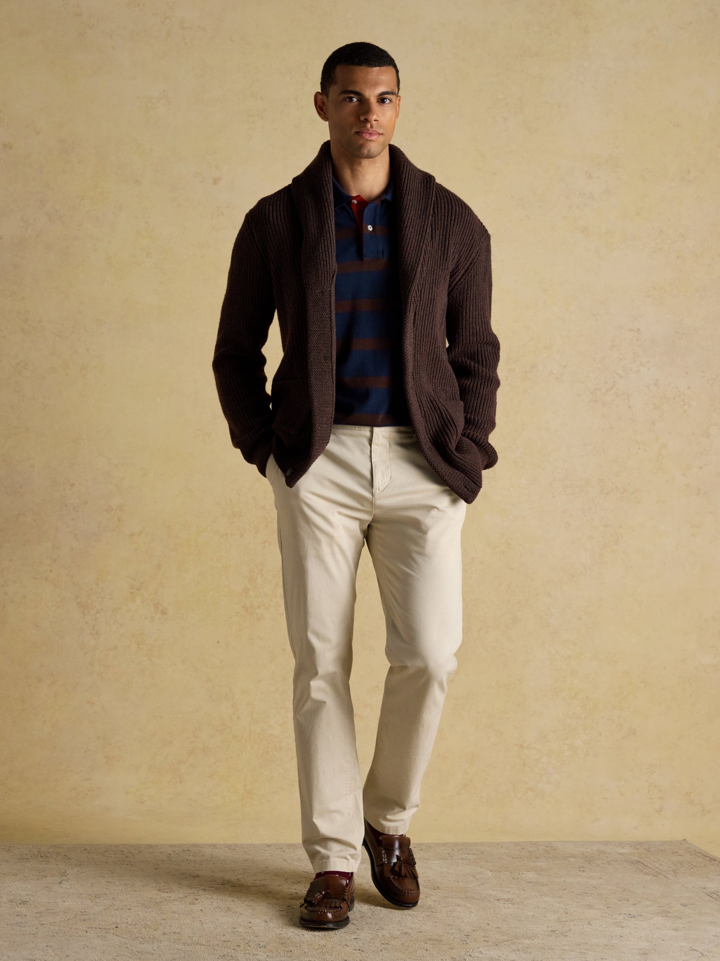 Joules Woody Stripe Polo Shirt