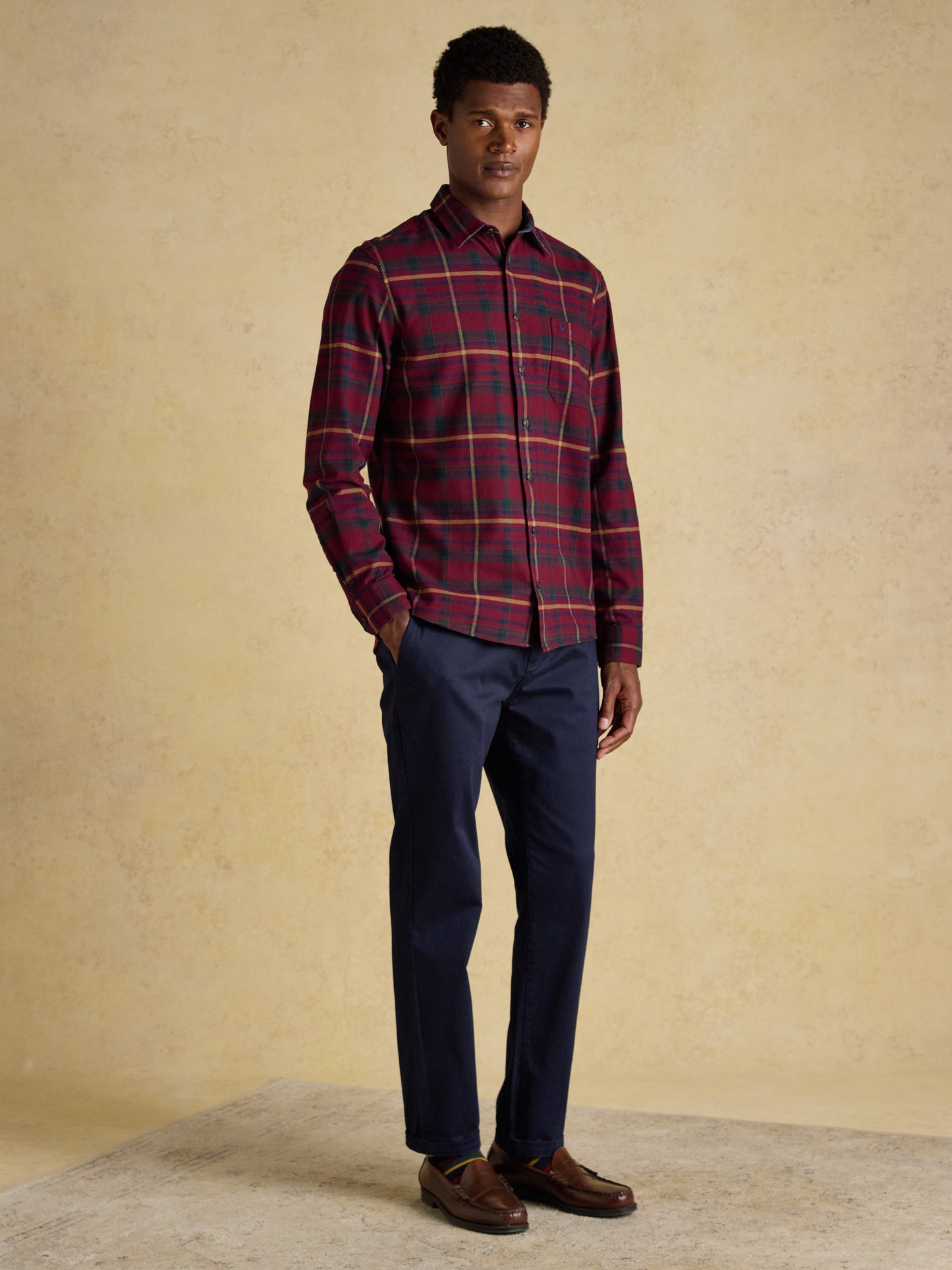 Joules Brushed Flannel Shirt